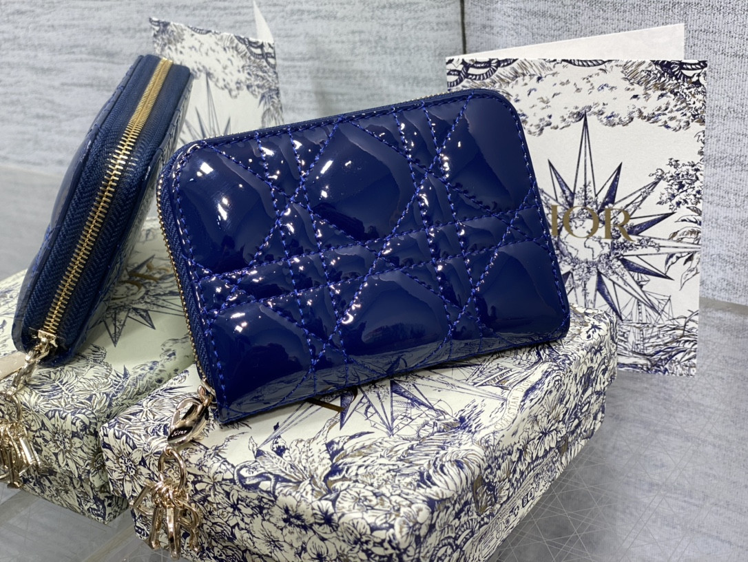 Lady Dior Voyageur Small Coin Purse CARD HOLDER