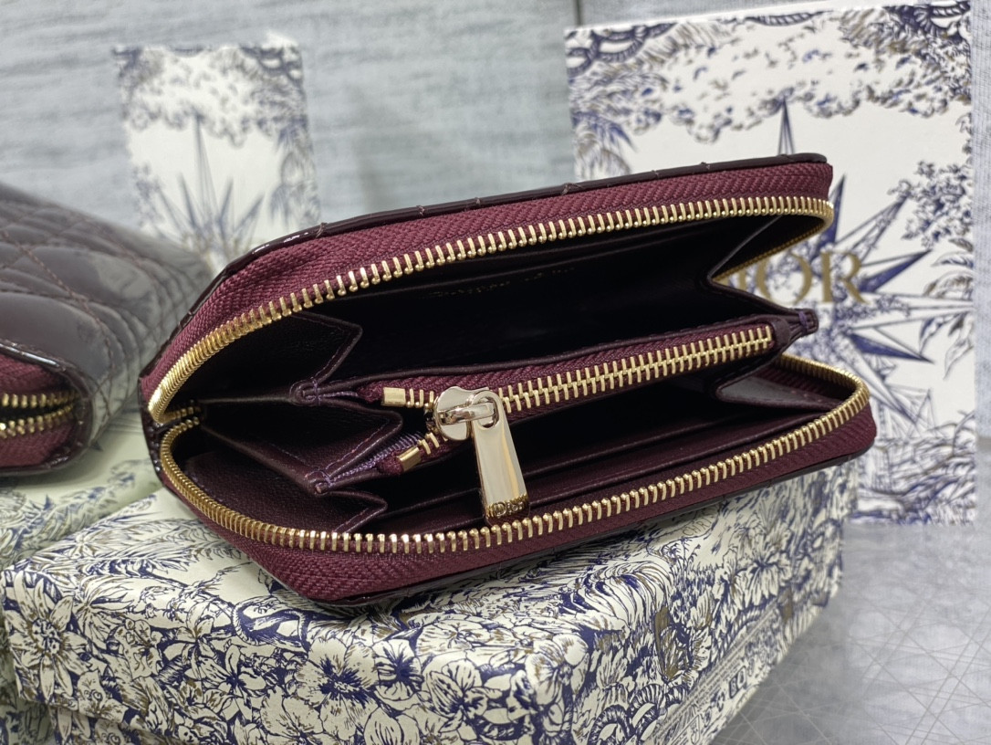 Lady Dior Voyageur Small Coin Purse CARD HOLDER