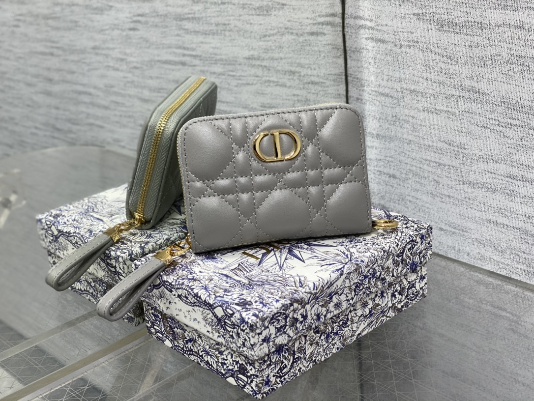 Lady Dior Voyageur Small Coin Purse CARD HOLDER