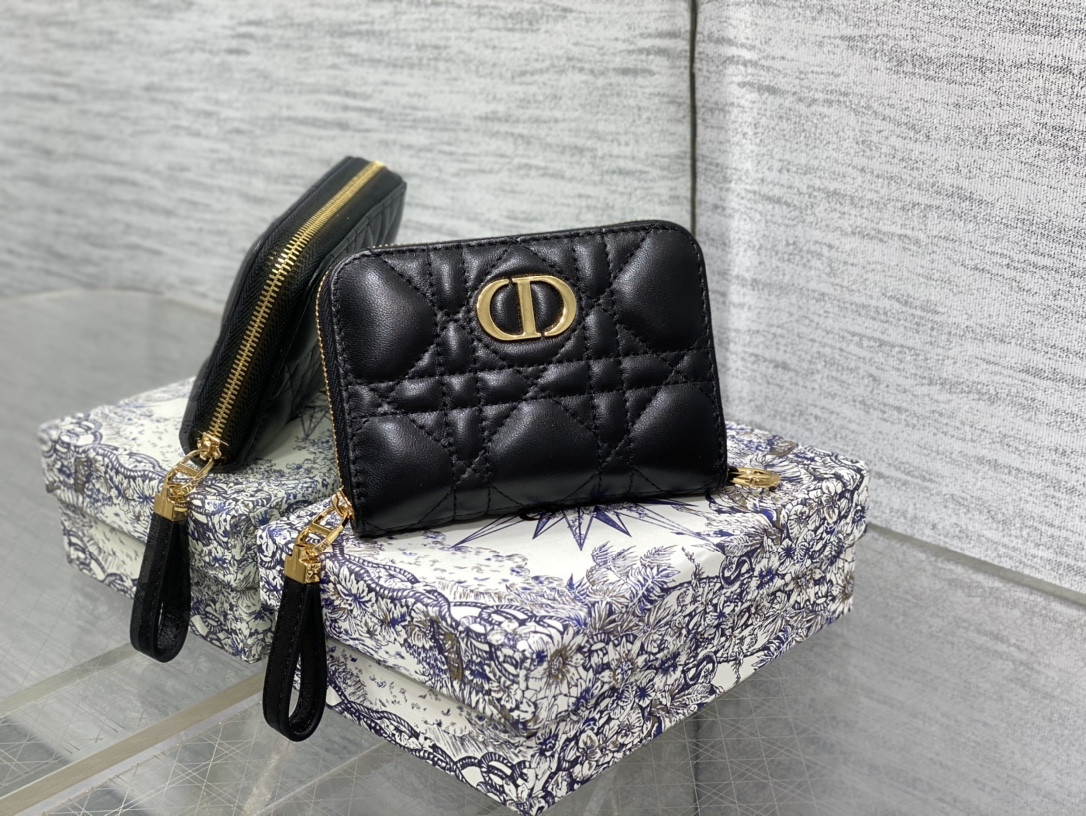 Lady Dior Voyageur Small Coin Purse CARD HOLDER