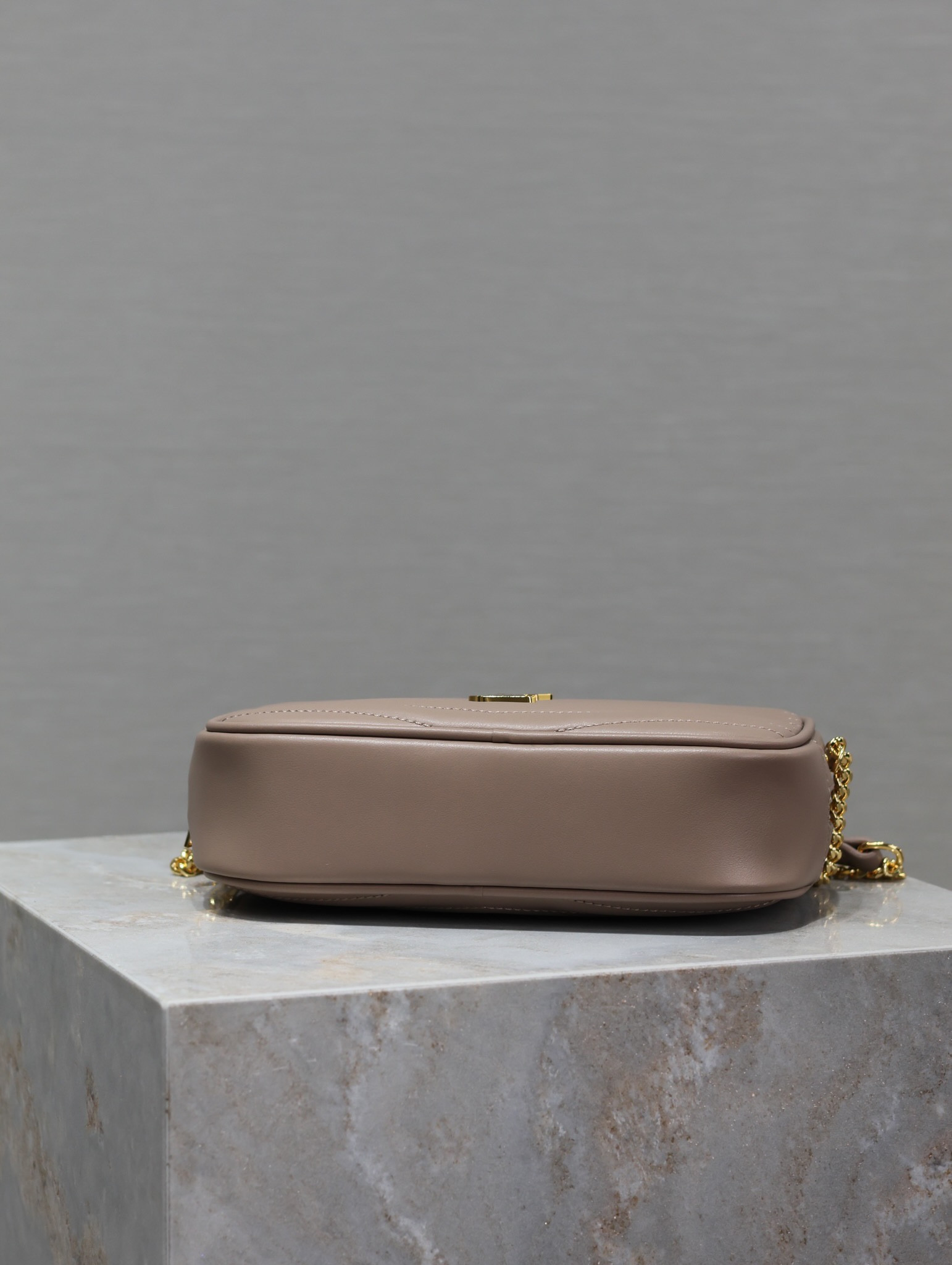 YSL MINI LOU IN QUILTED LEATHER 7.5 X 4.1 X 2 INCHES