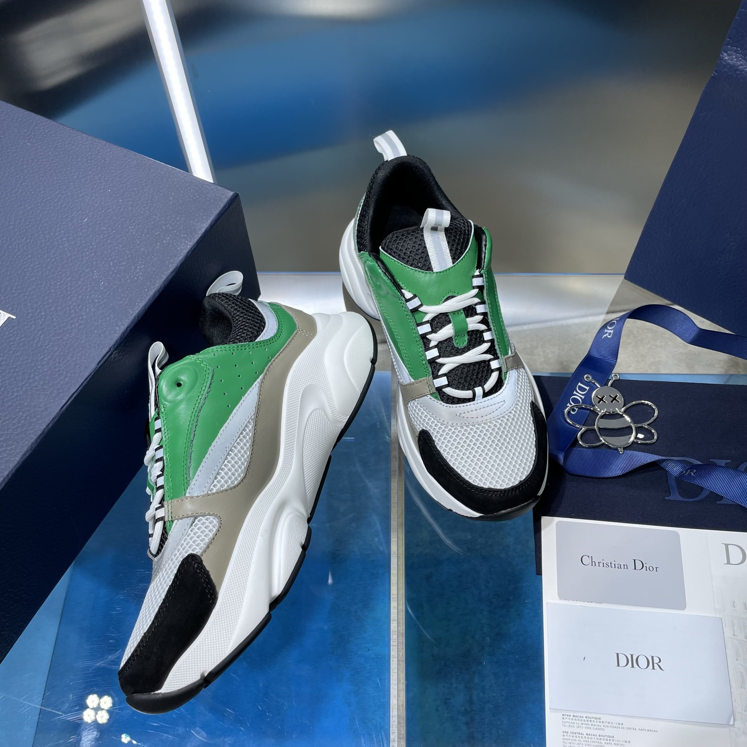 UA Dior B22 green Sneaker