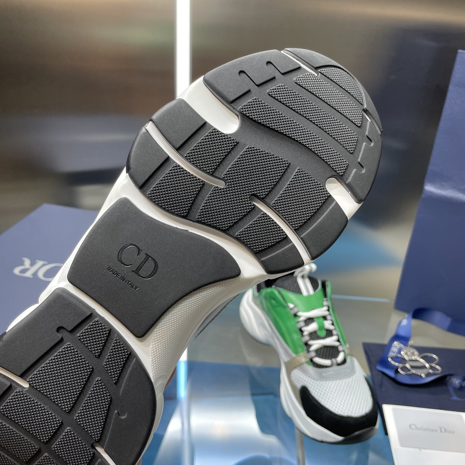 UA Dior B22 green Sneaker