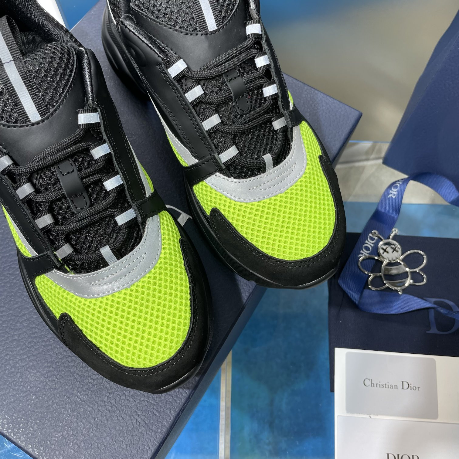 UA Dior B22 black and green Sneaker