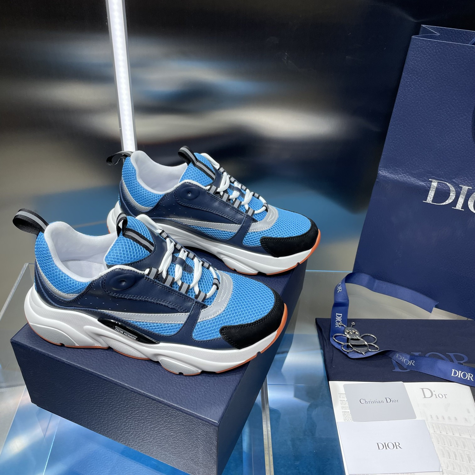 UA Dior B22 blue Sneaker