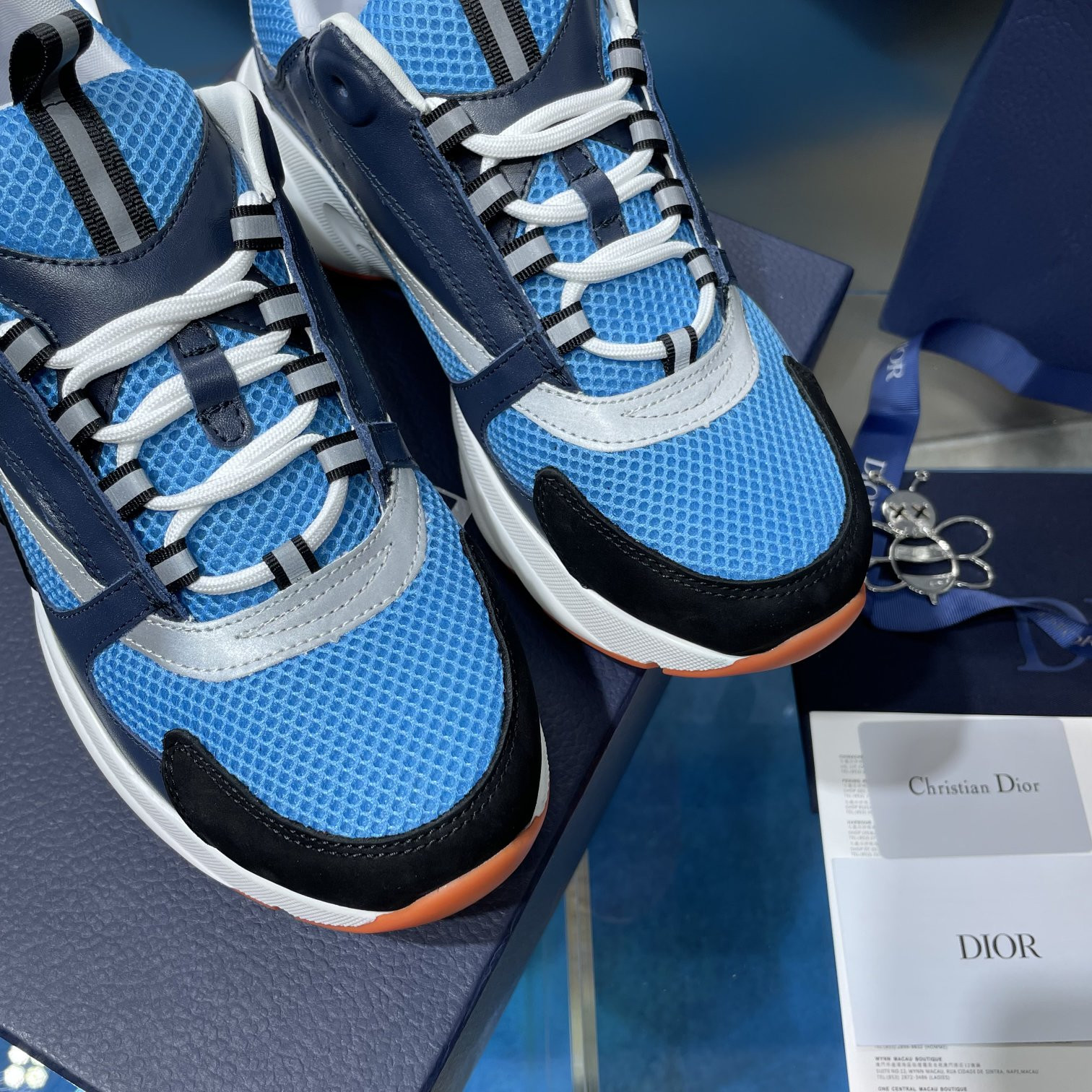 UA Dior B22 blue Sneaker