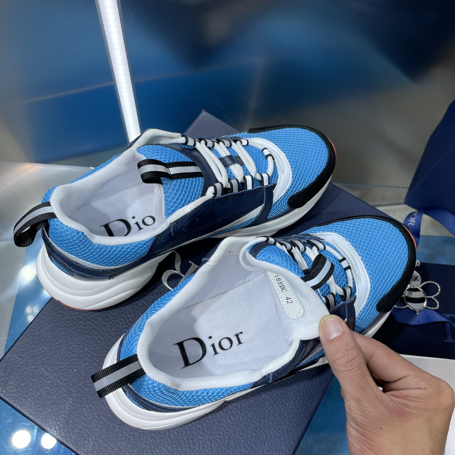 UA Dior B22 blue Sneaker