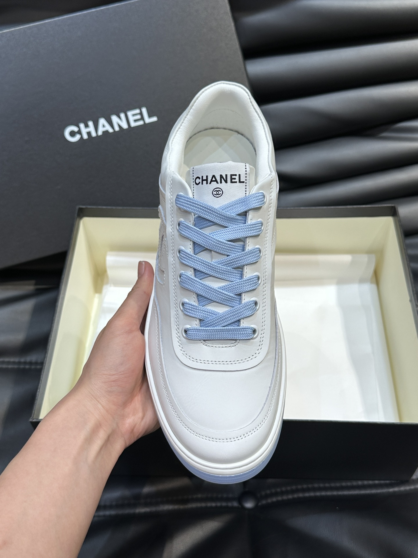 UA CHANEL SNEAKER Calfskin