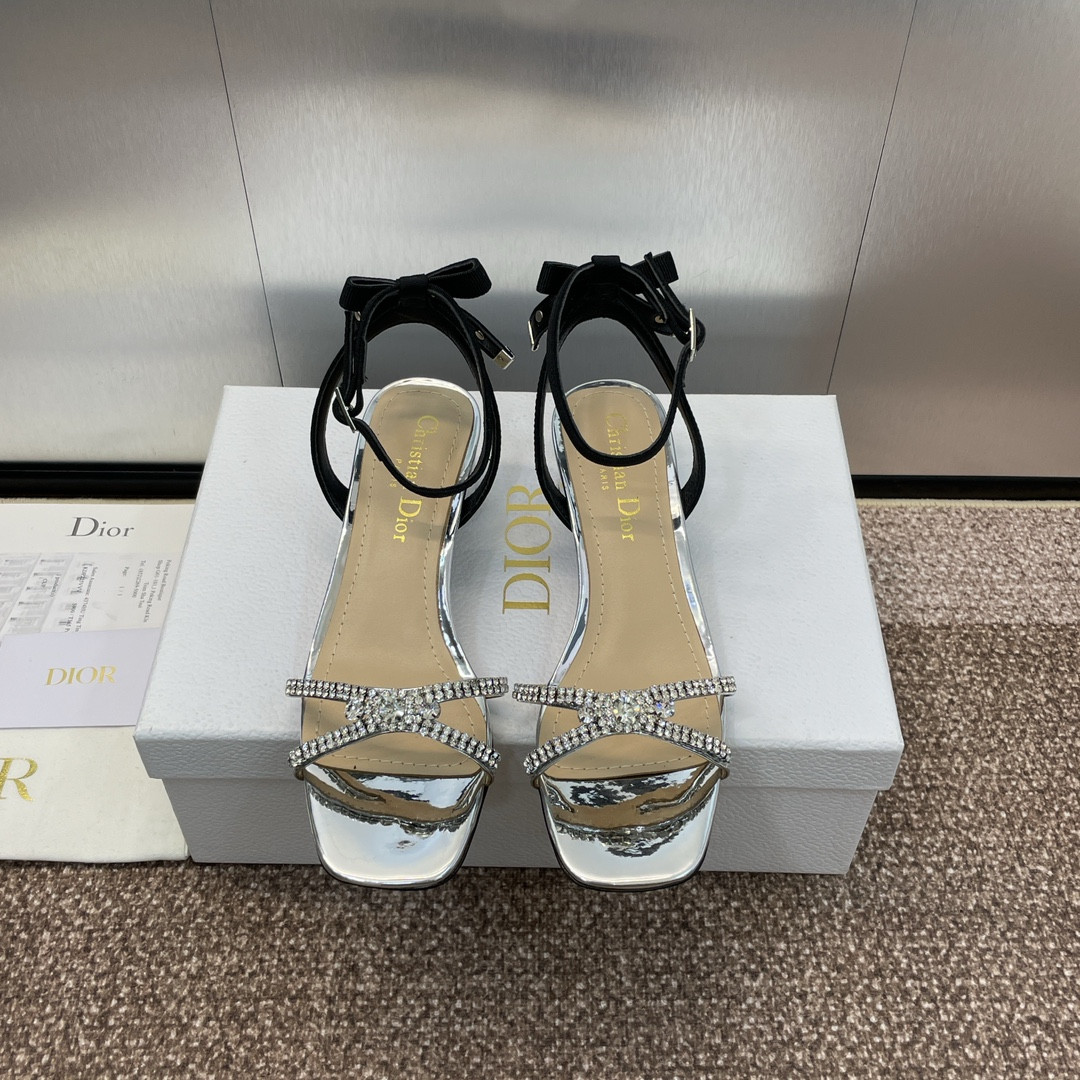UA Dior Or Dior Sunset Heeled Sandal mid heeled