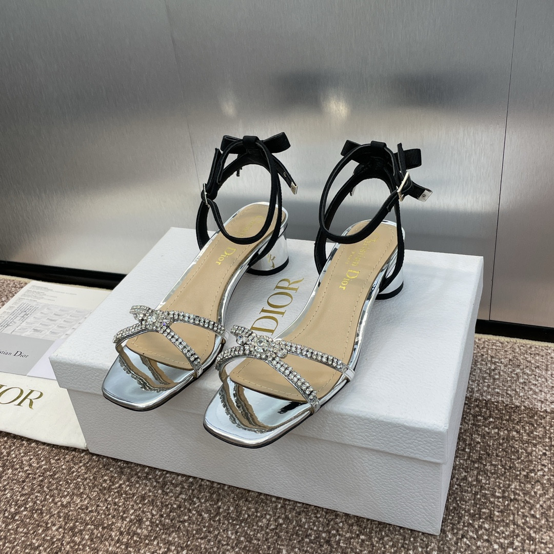 UA Dior Or Dior Sunset Heeled Sandal mid heeled