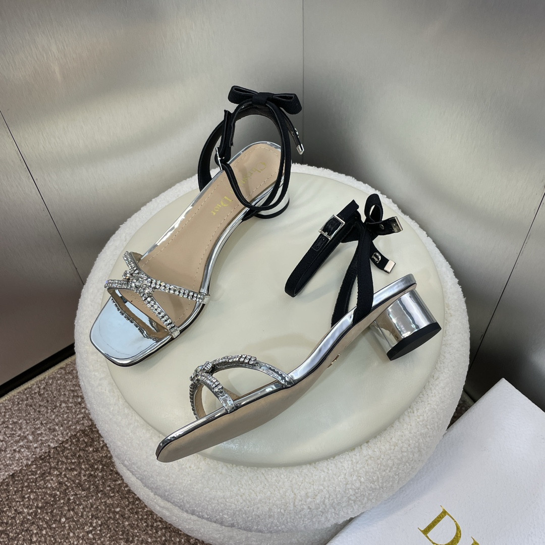 UA Dior Or Dior Sunset Heeled Sandal mid heeled
