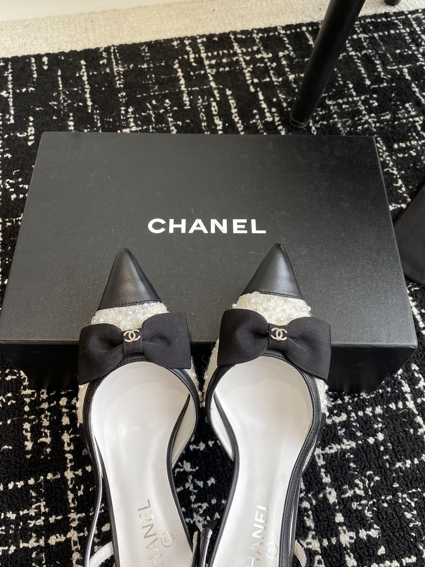 UA CHANEL SLINGBACKS