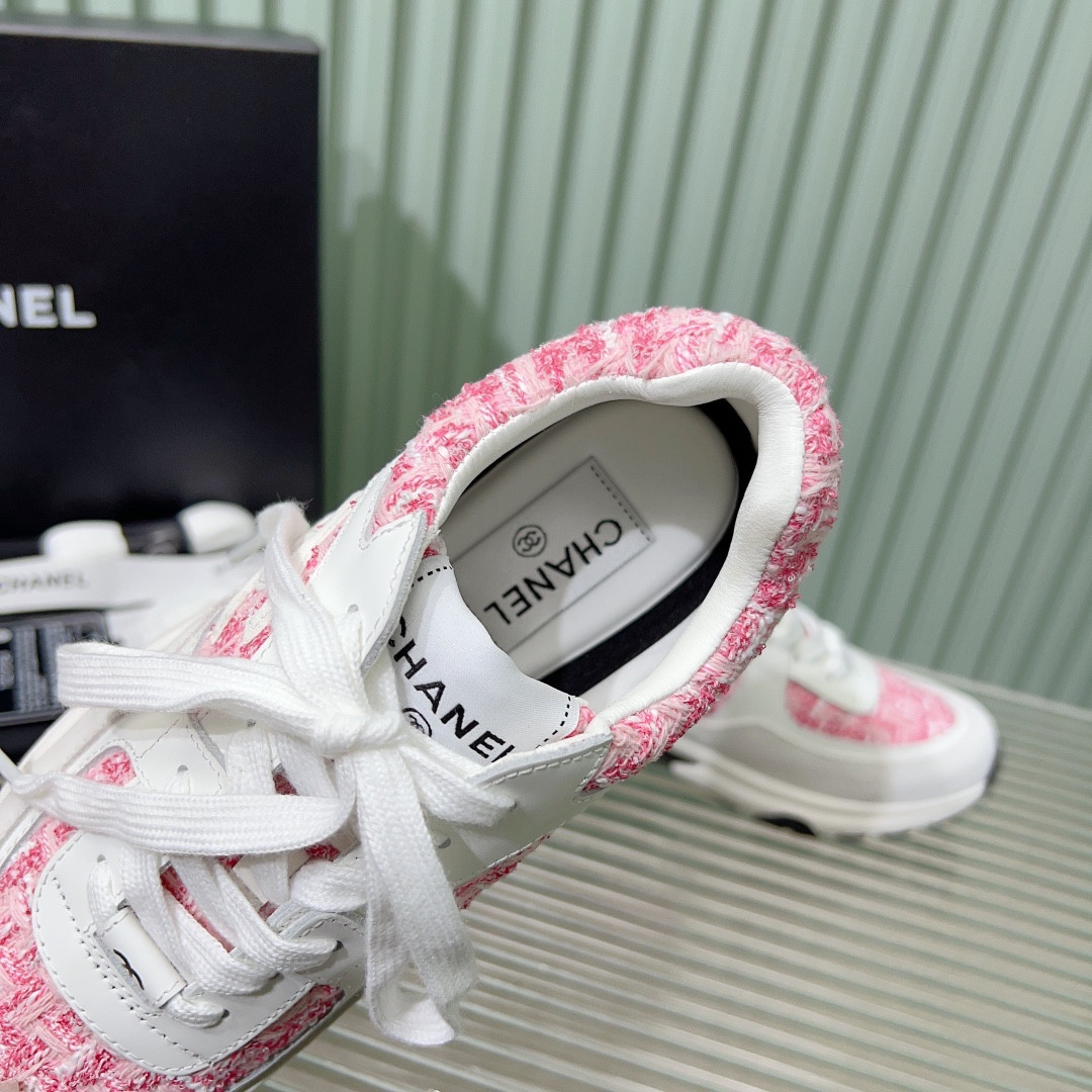 UA CHANEL SNEAKERS Tweed