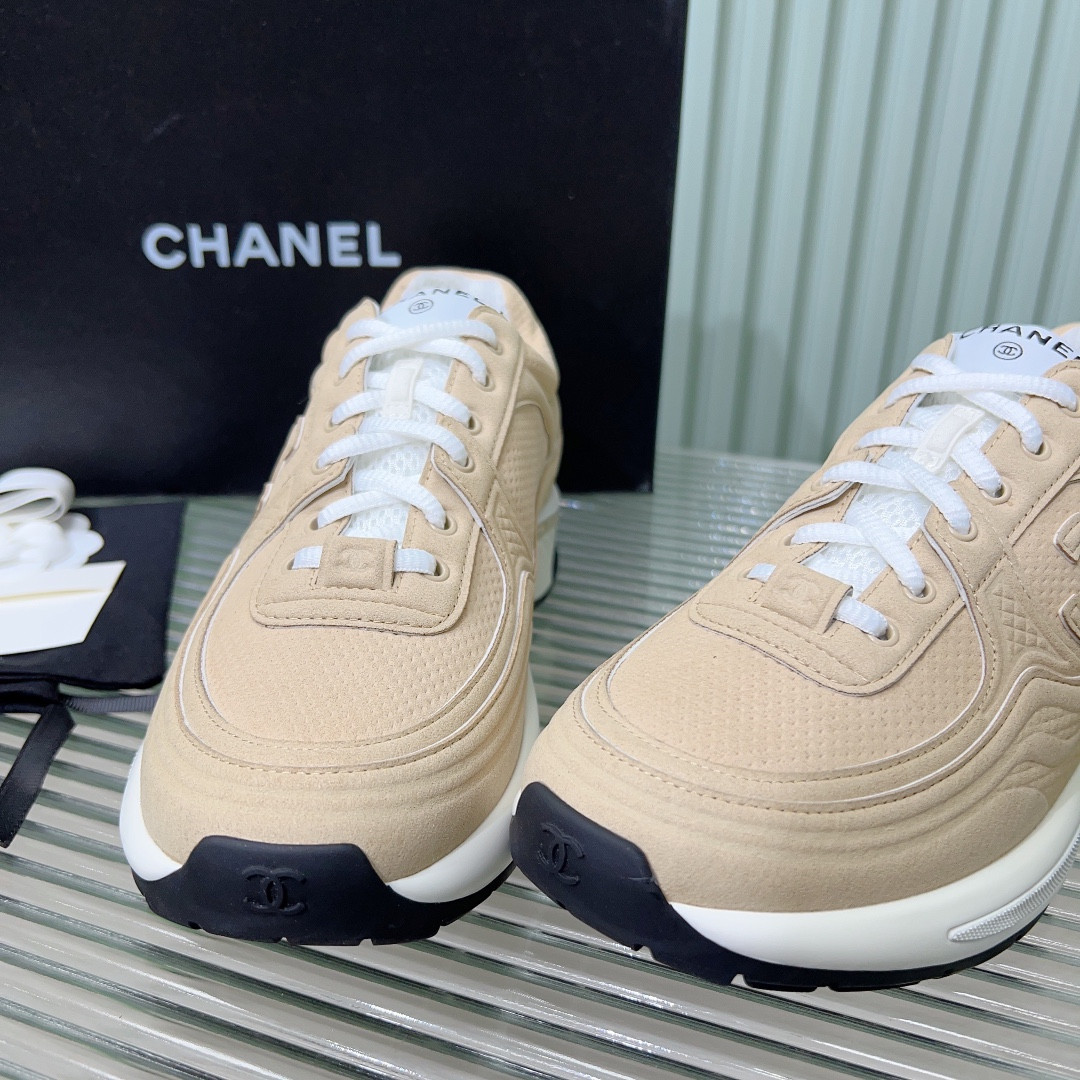 UA CHANEL SNEAKERS Fabric