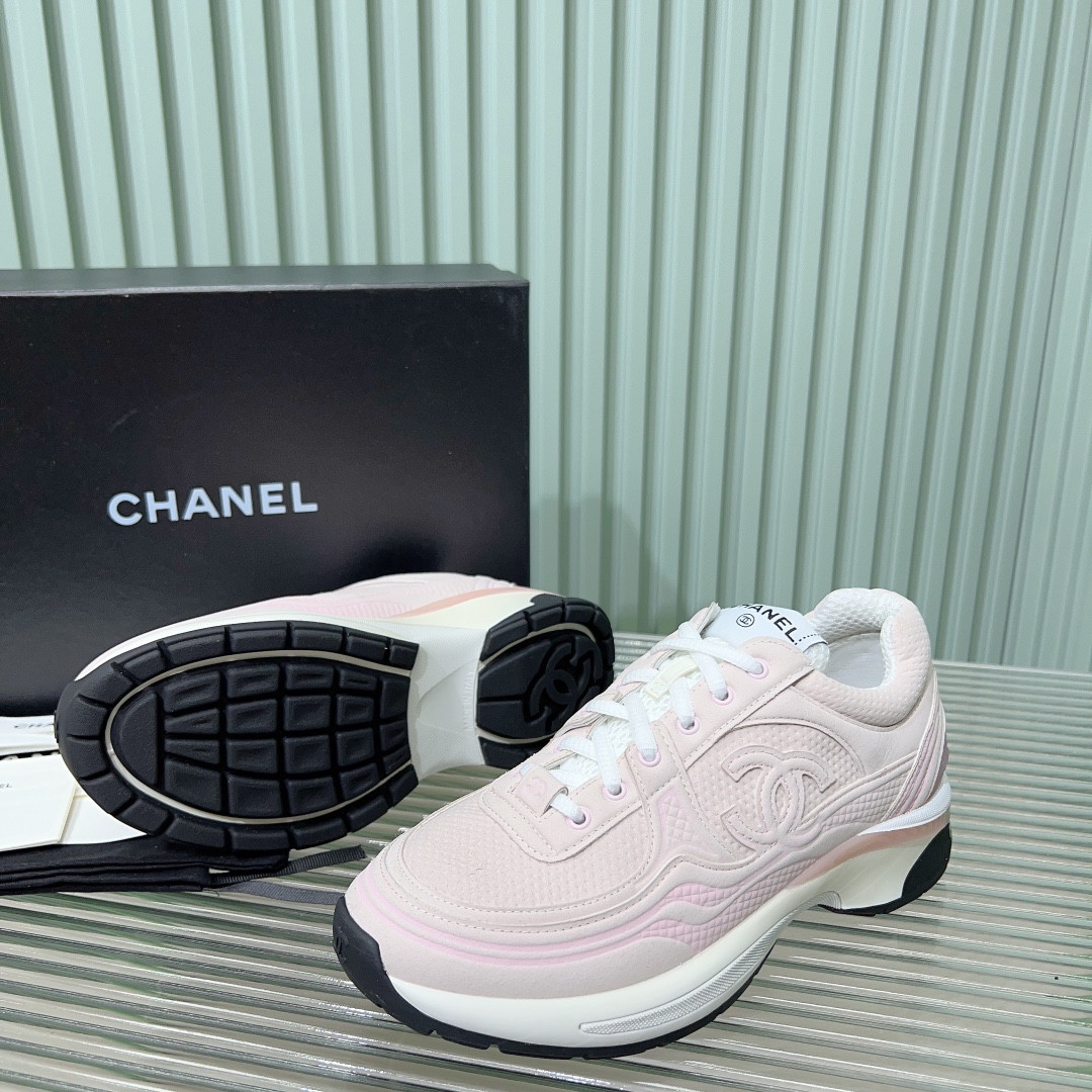 UA CHANEL SNEAKERS Fabric