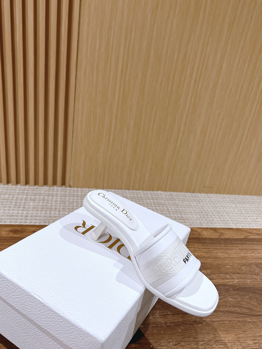 DIOR Dway Heeled Slide