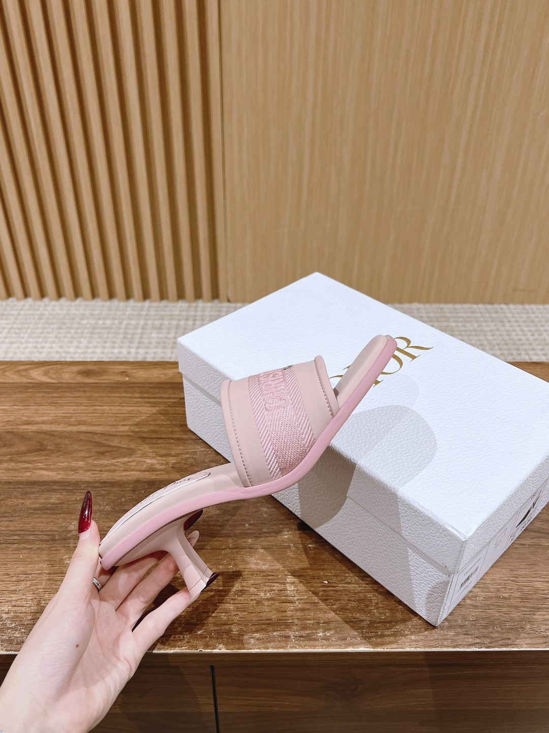 DIOR Dway Heeled Slide