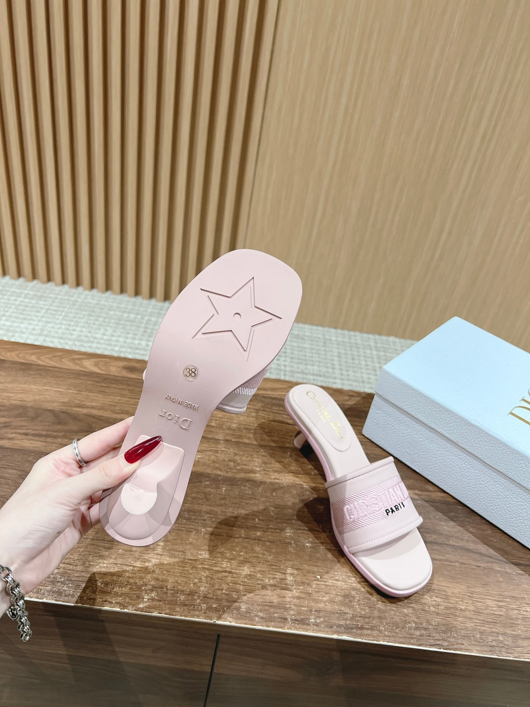 DIOR Dway Heeled Slide