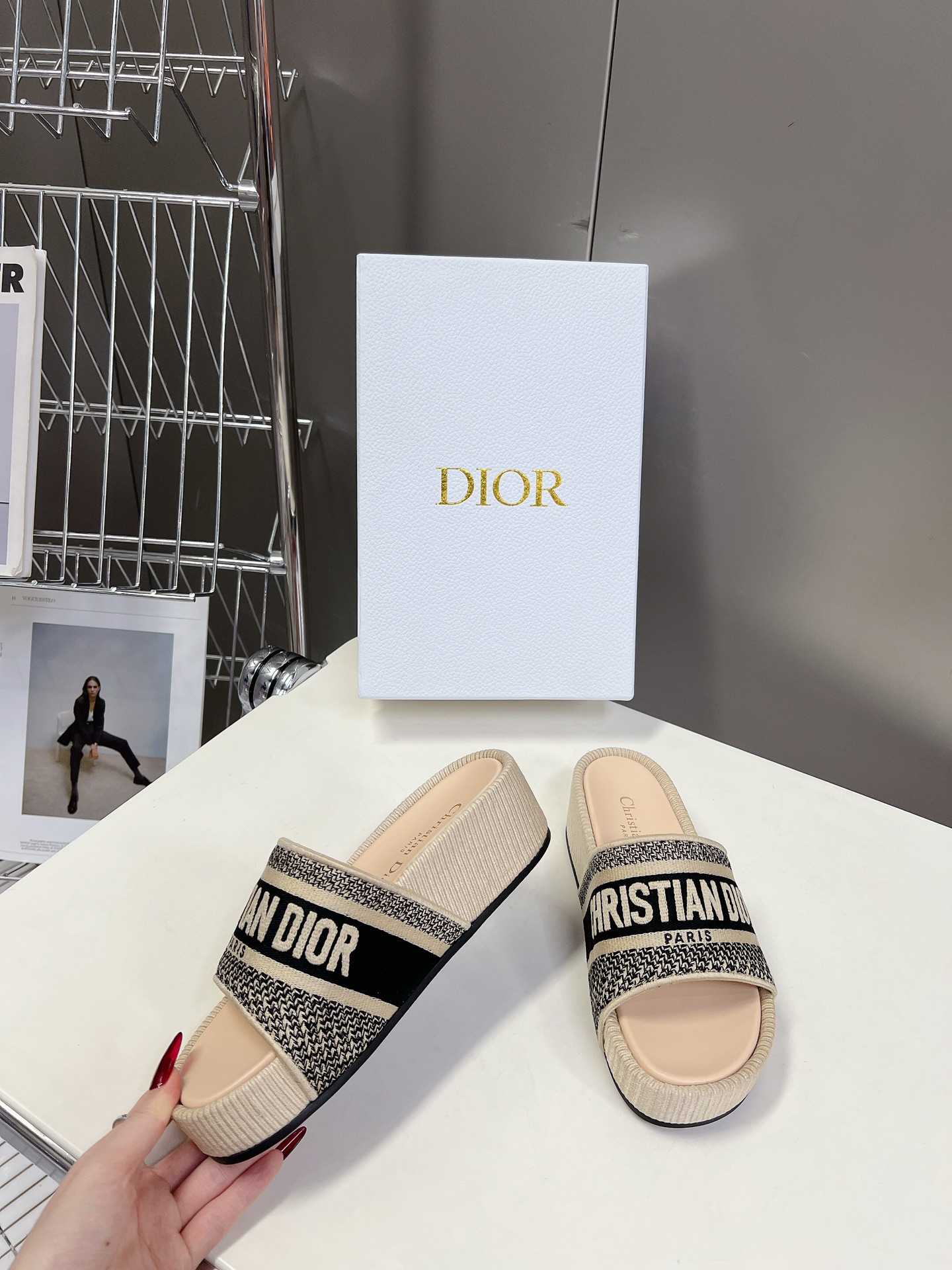 UA Dior Platform Sandals