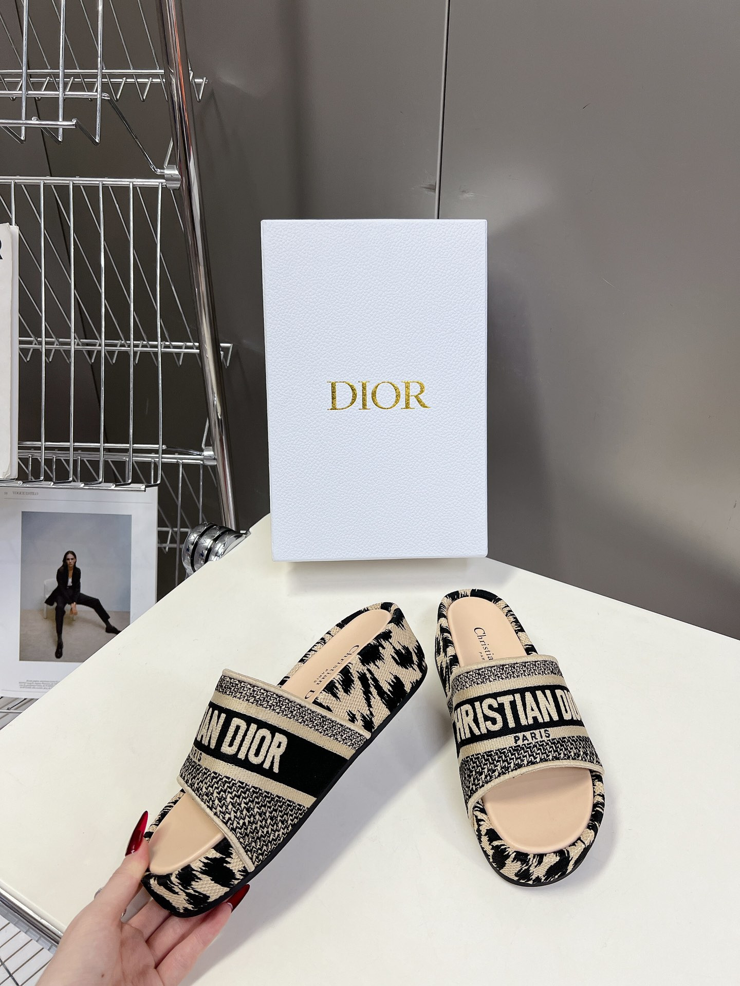 UA Dior Platform Sandals