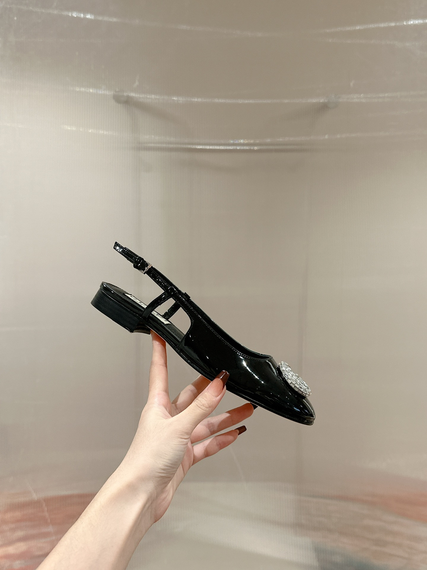 UA GUCCI BALLERINA WITH DOUBLE G