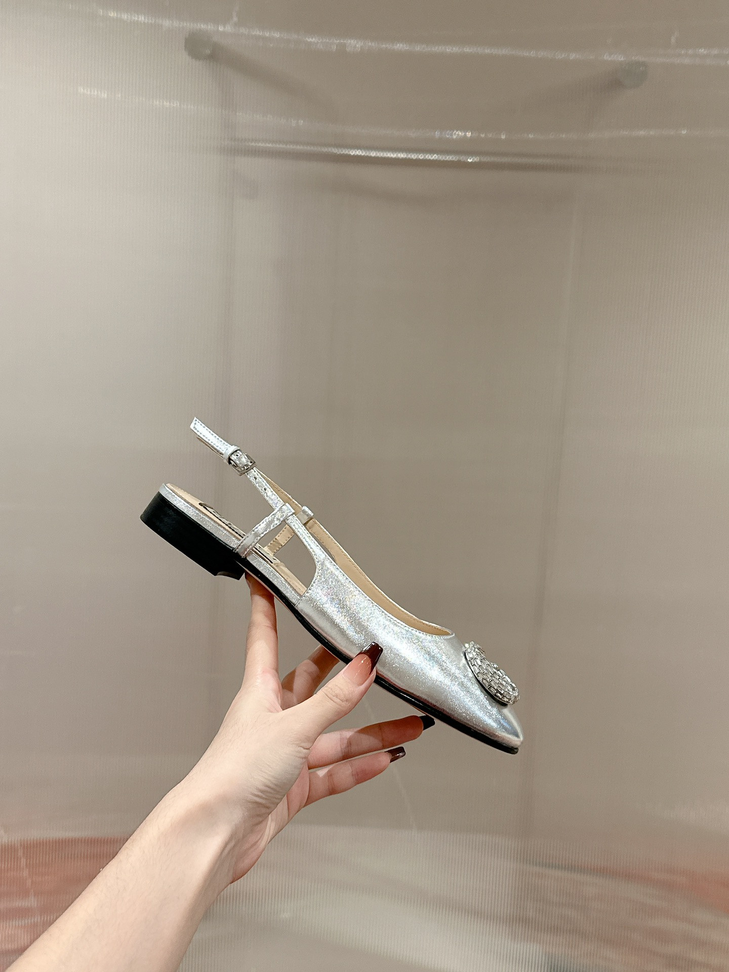 UA GUCCI BALLERINA WITH DOUBLE G