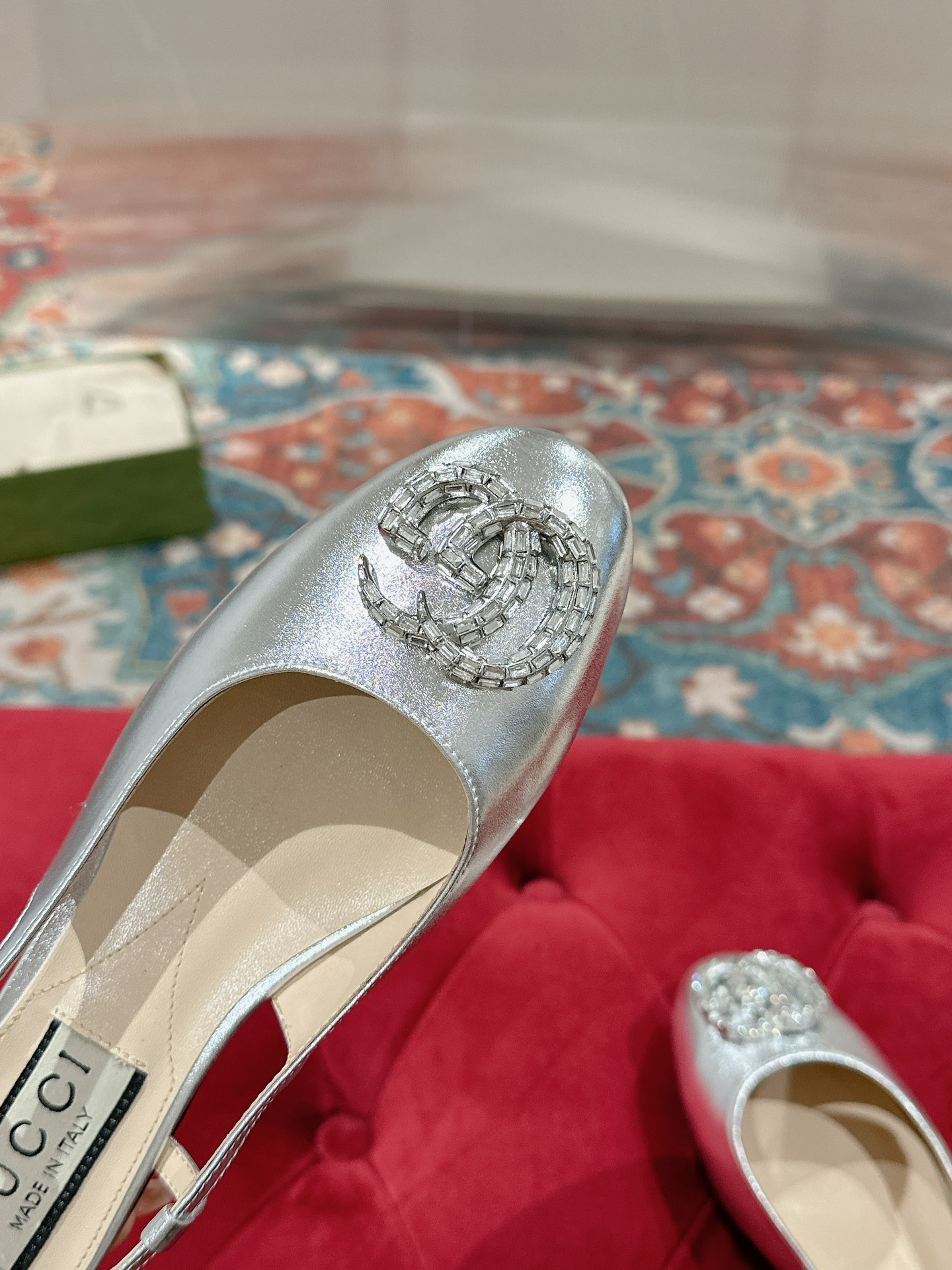 UA GUCCI BALLERINA WITH DOUBLE G