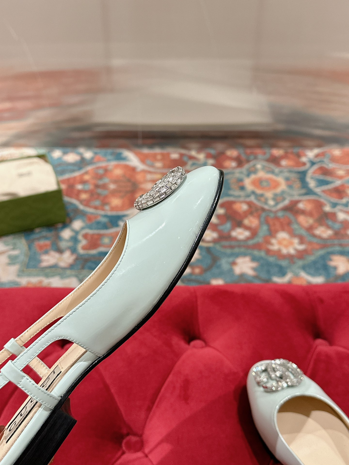 UA GUCCI BALLERINA WITH DOUBLE G