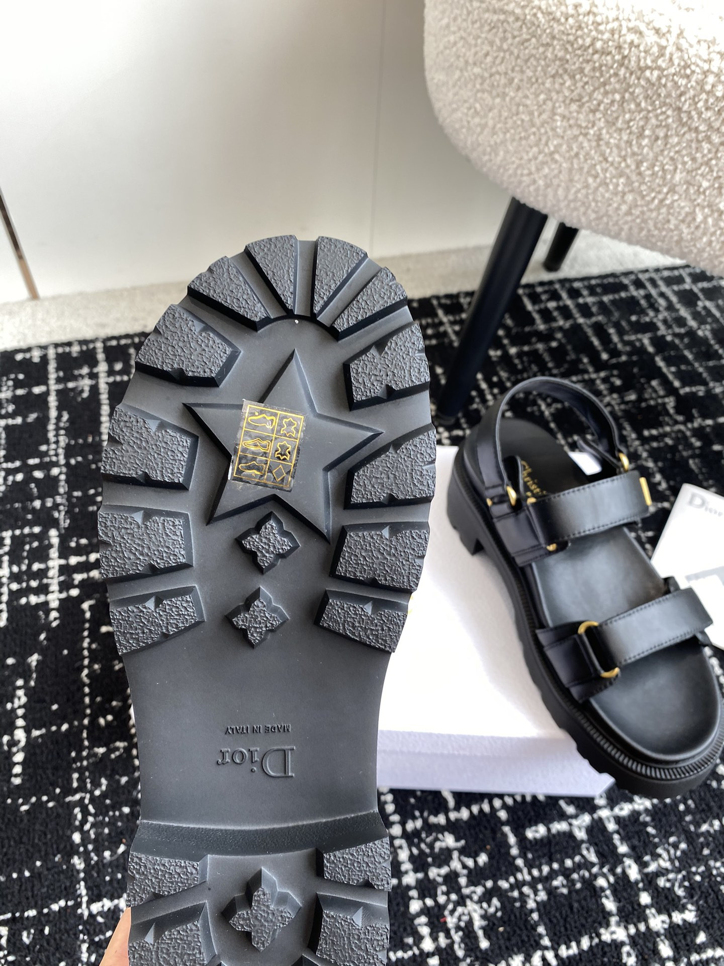 UA Dioract Platform Sandal Black