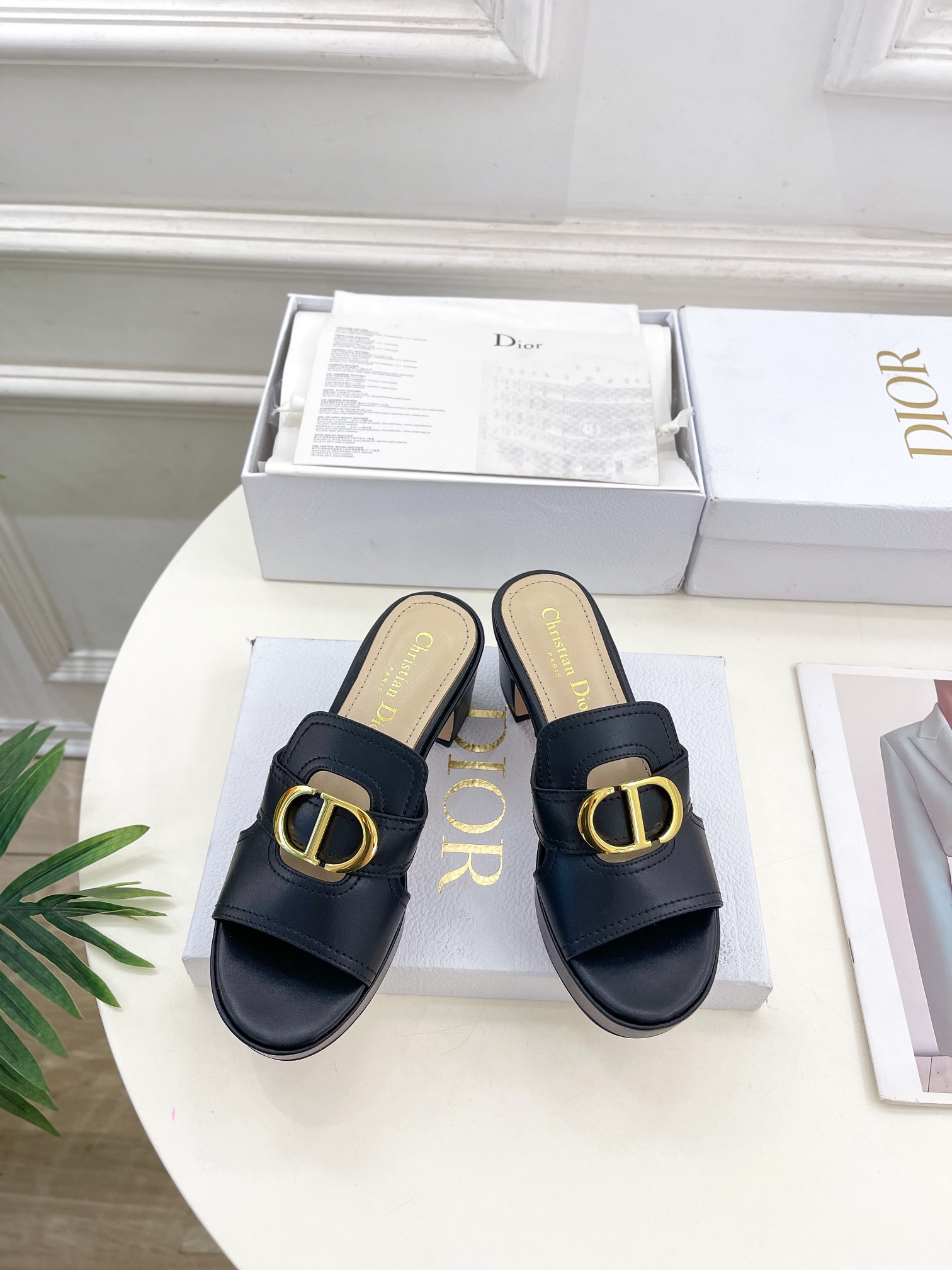 UA DIOR 30 Montaigne Platform Slide