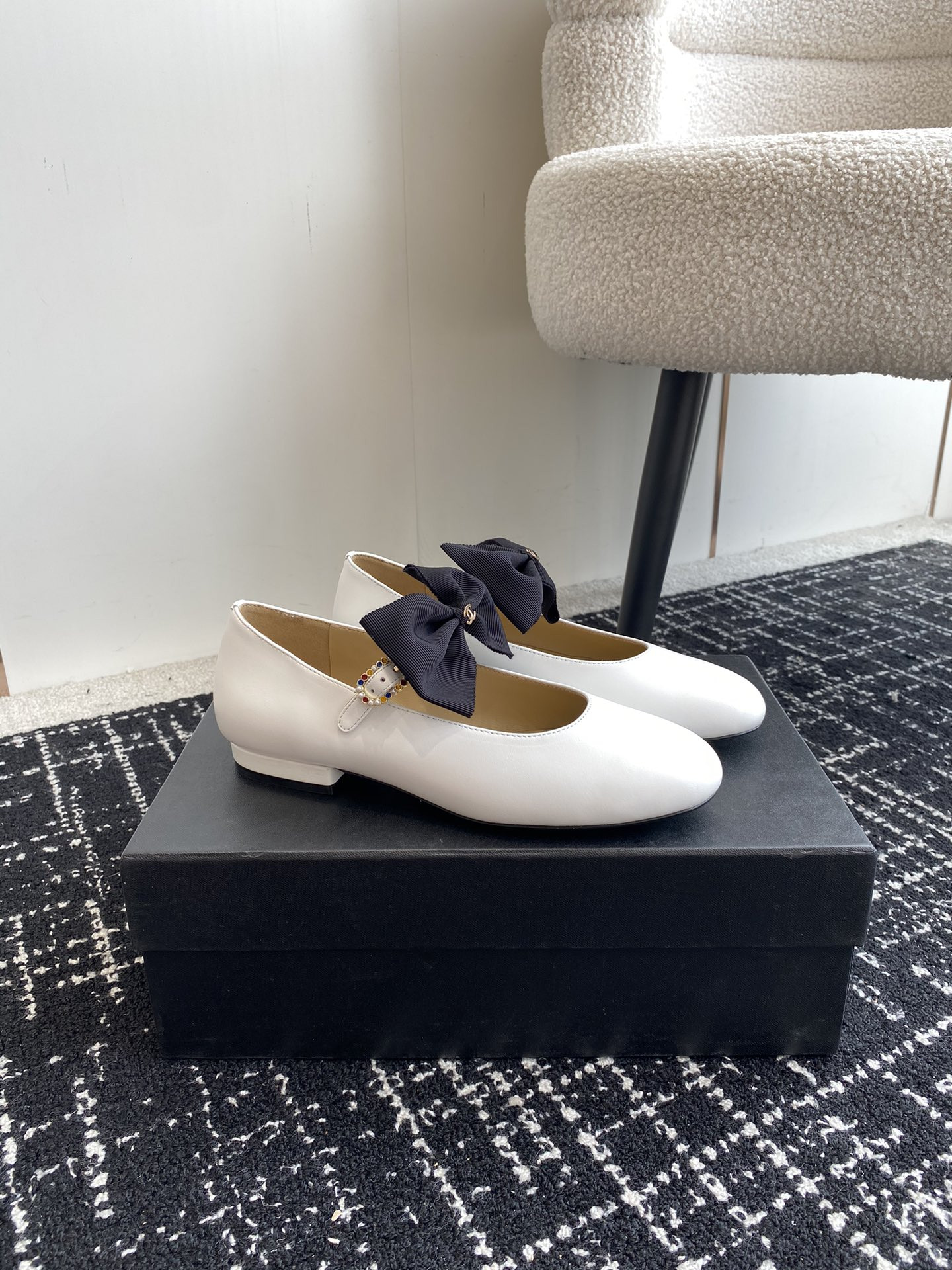 UA CHANEL MARY JANES FLAT