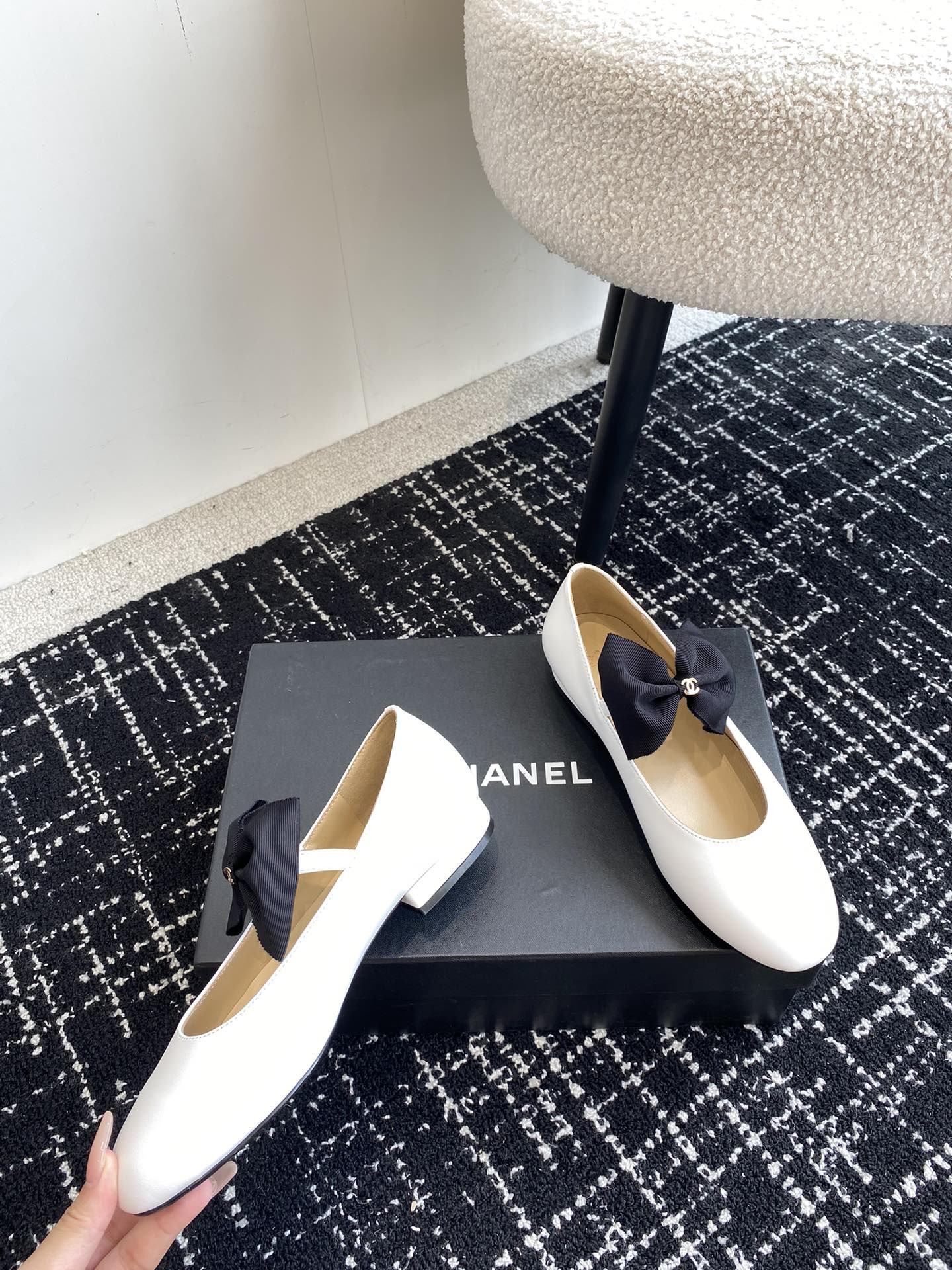 UA CHANEL MARY JANES FLAT