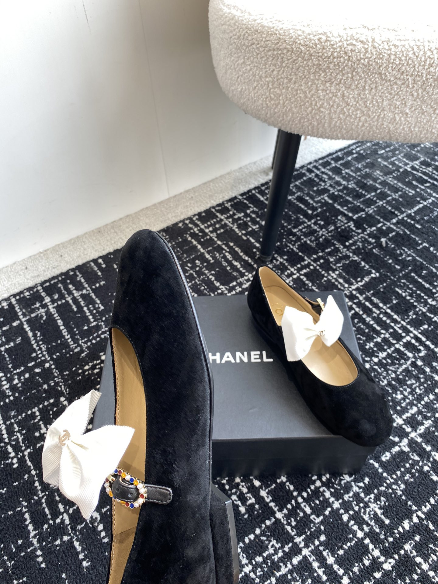 UA CHANEL MARY JANES FLAT