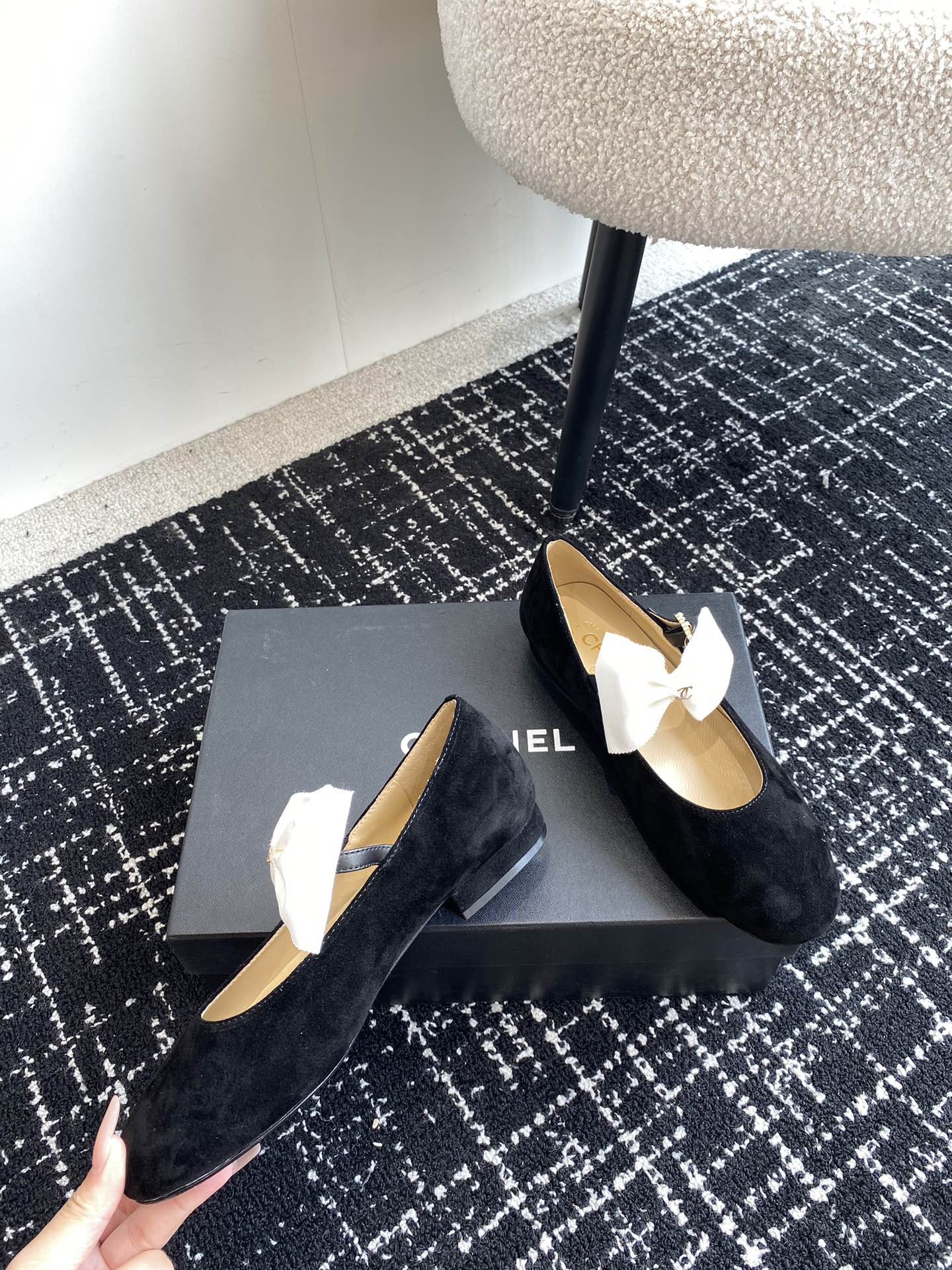 UA CHANEL MARY JANES FLAT