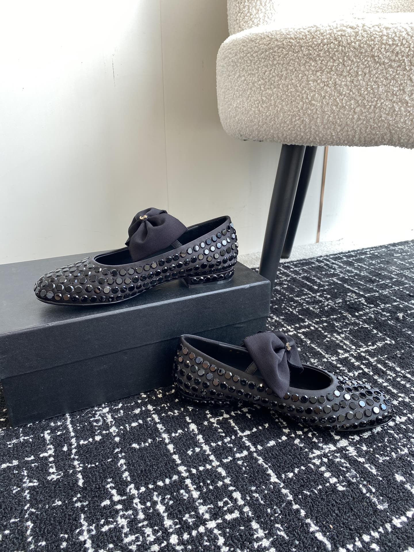 UA CHANEL MARY JANES FLAT