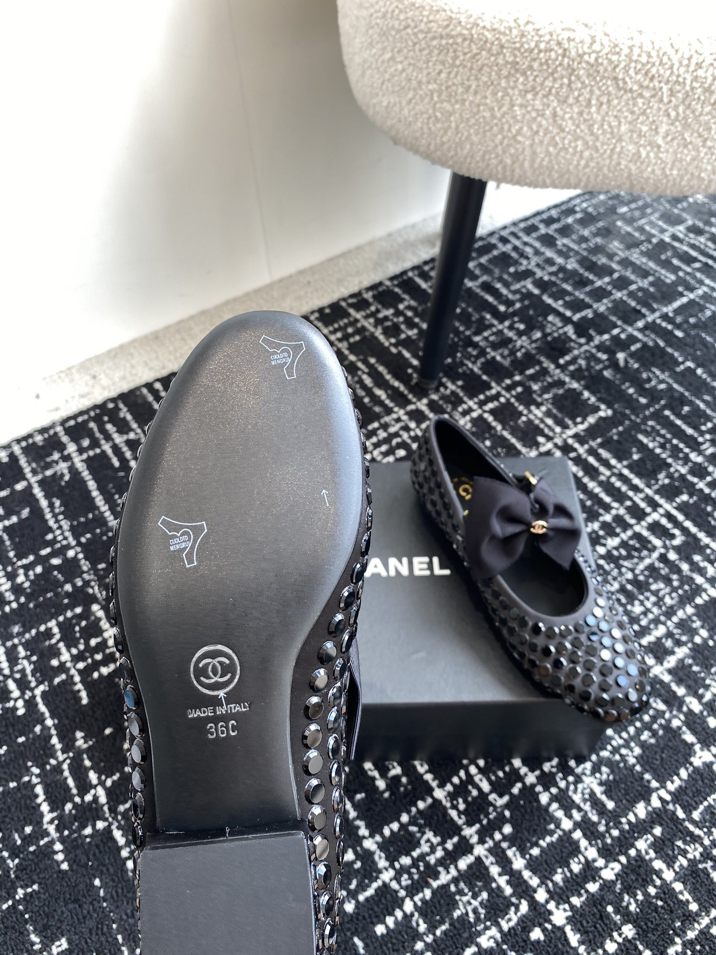 UA CHANEL MARY JANES FLAT