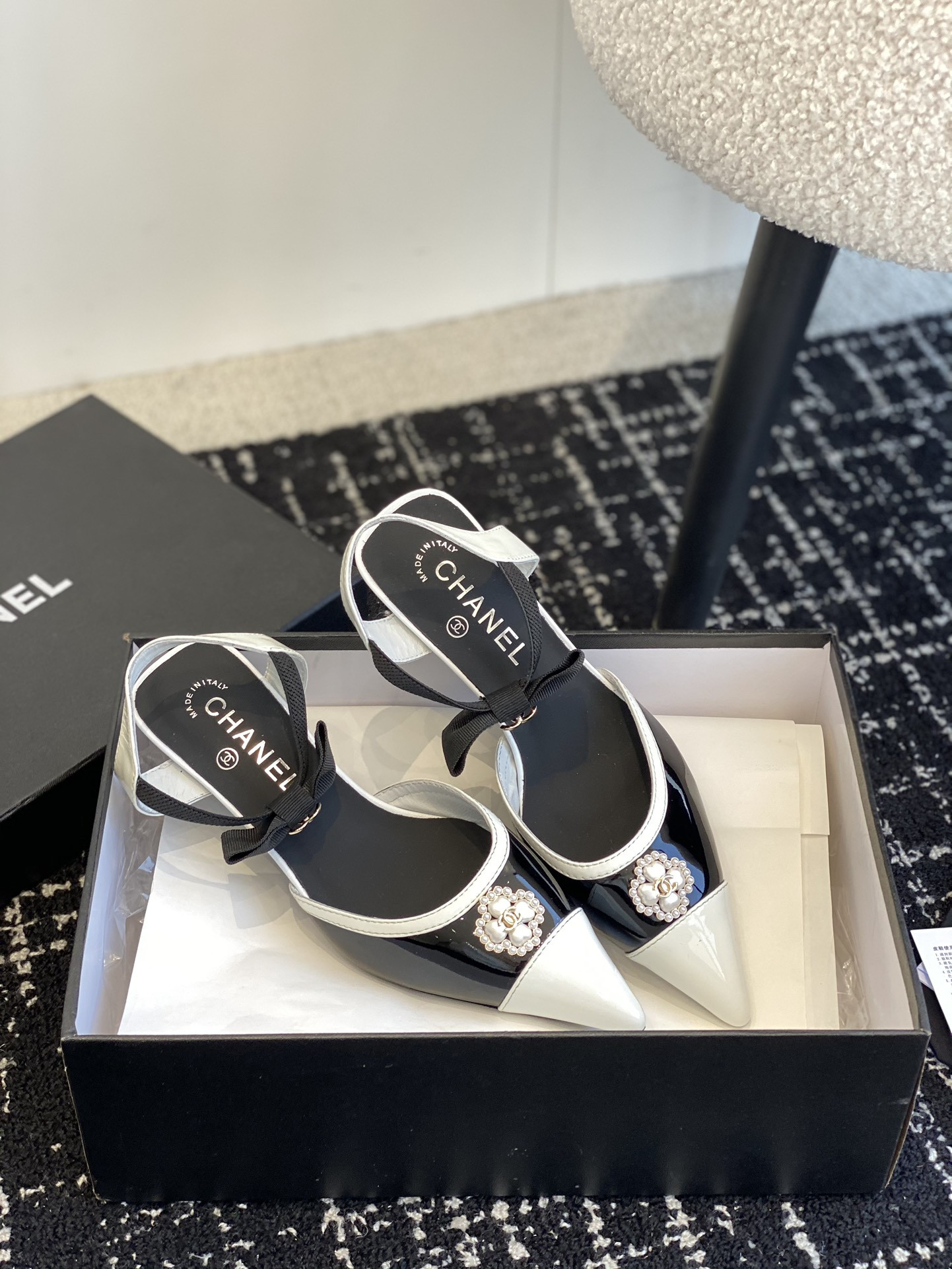 UA CHANEL SLINGBACKS
