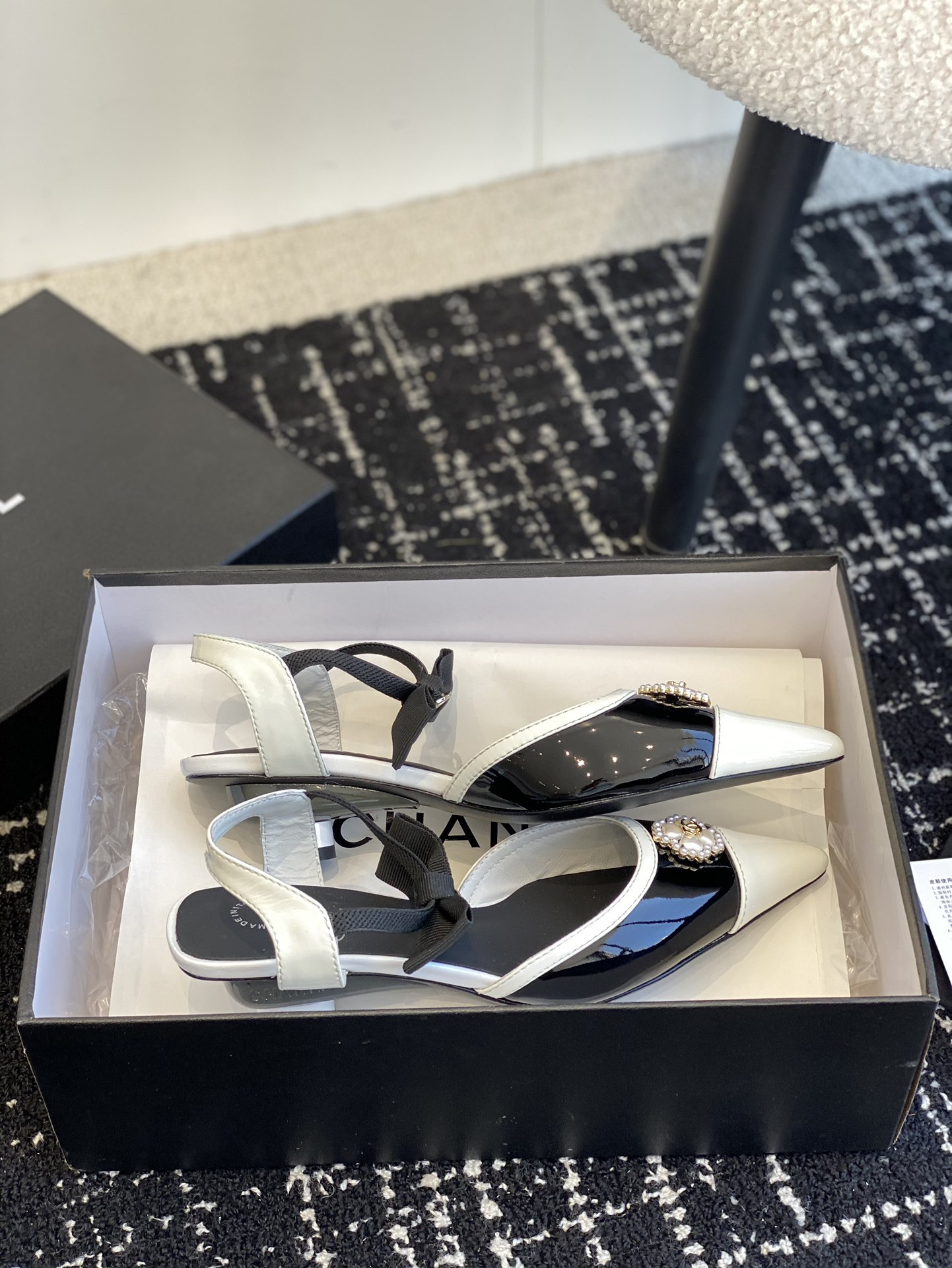 UA CHANEL SLINGBACKS