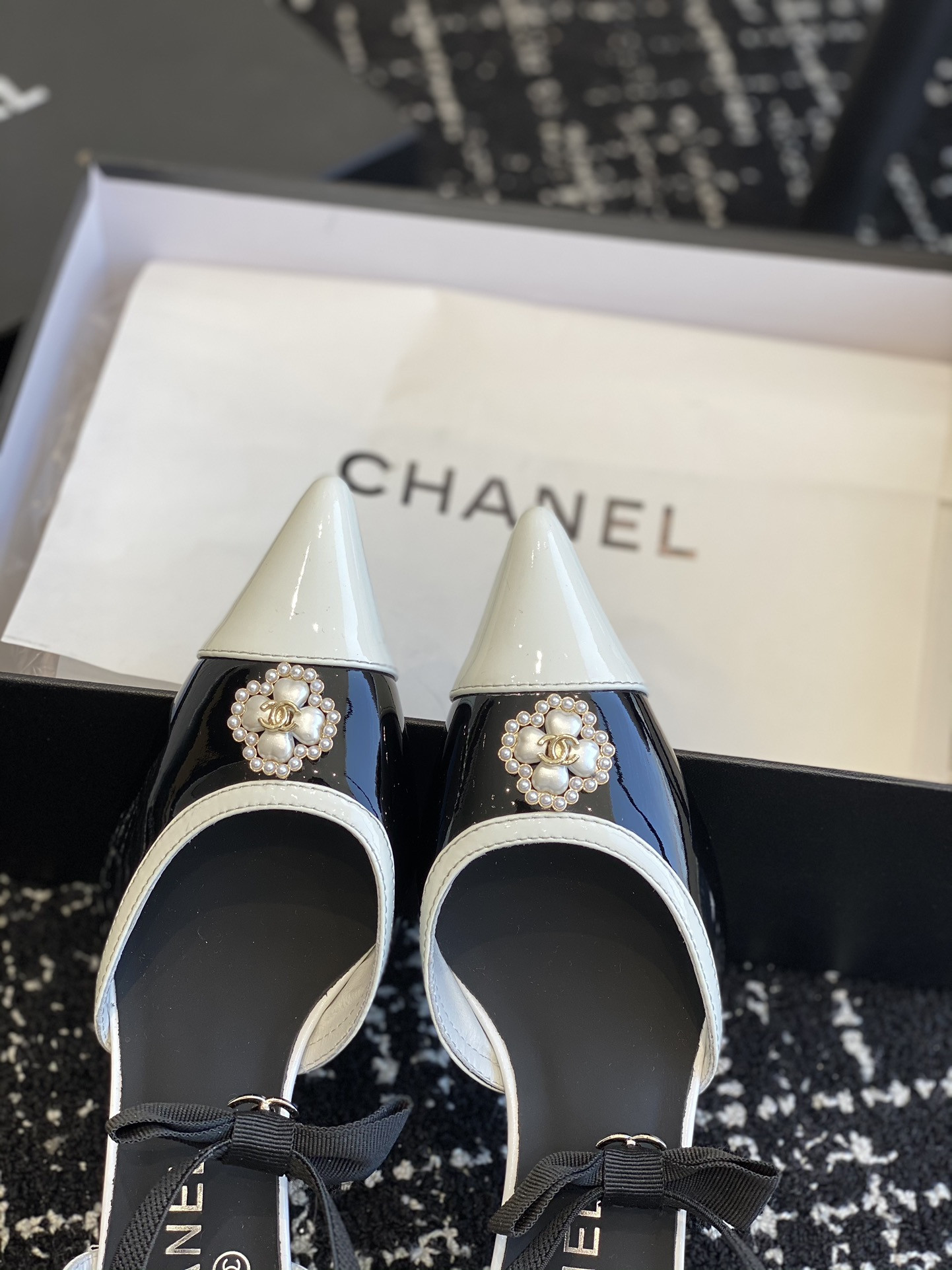 UA CHANEL SLINGBACKS