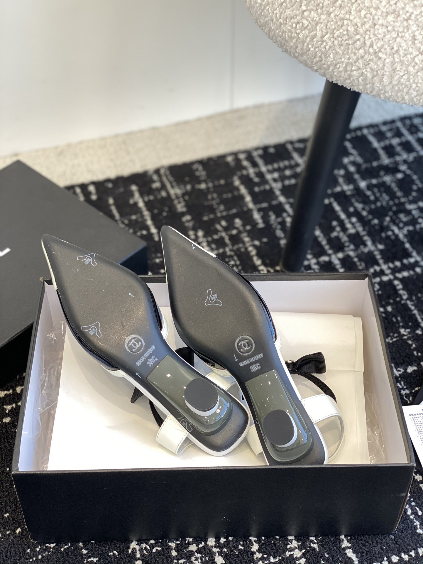 UA CHANEL SLINGBACKS