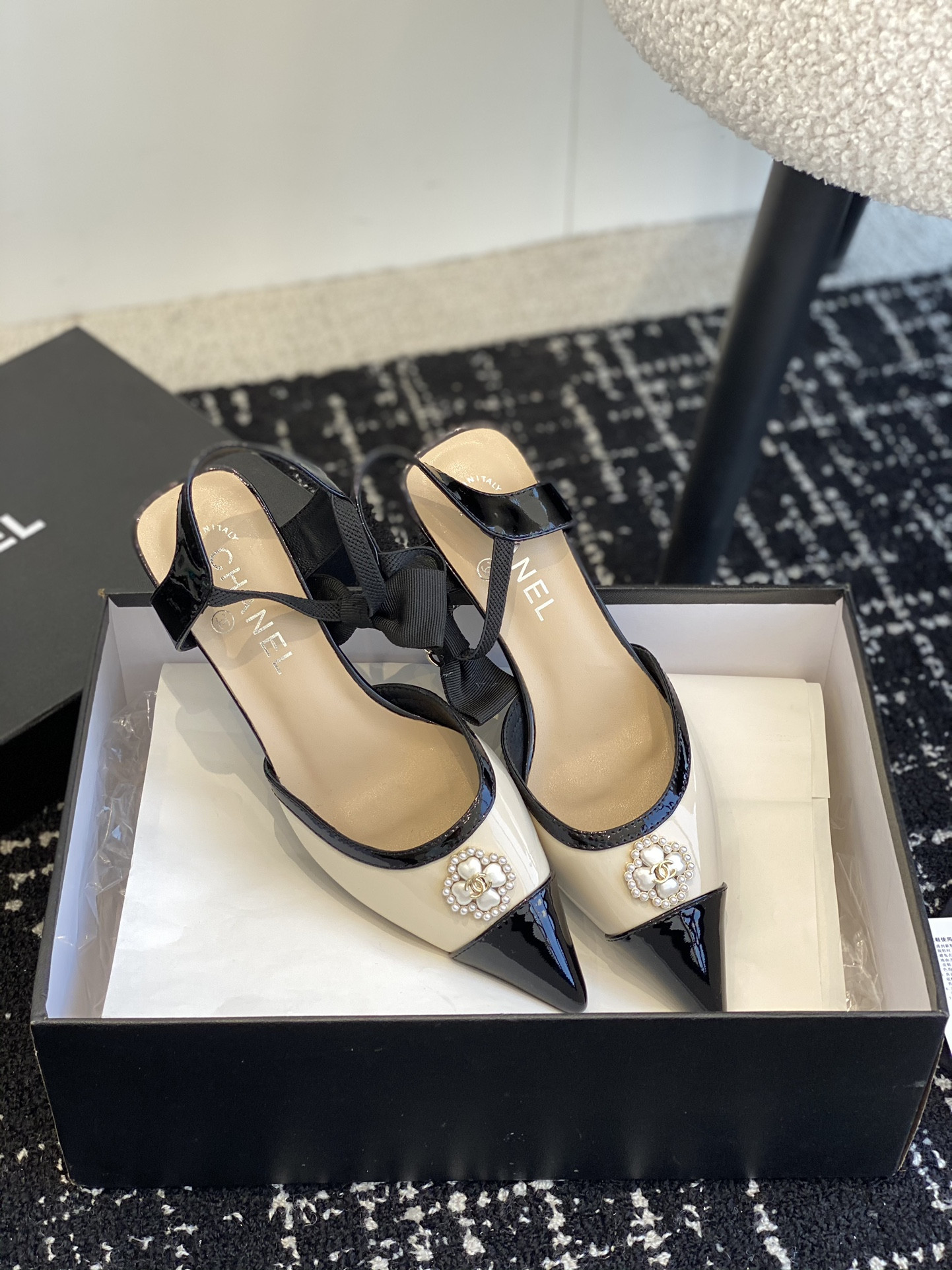 UA CHANEL SLINGBACKS