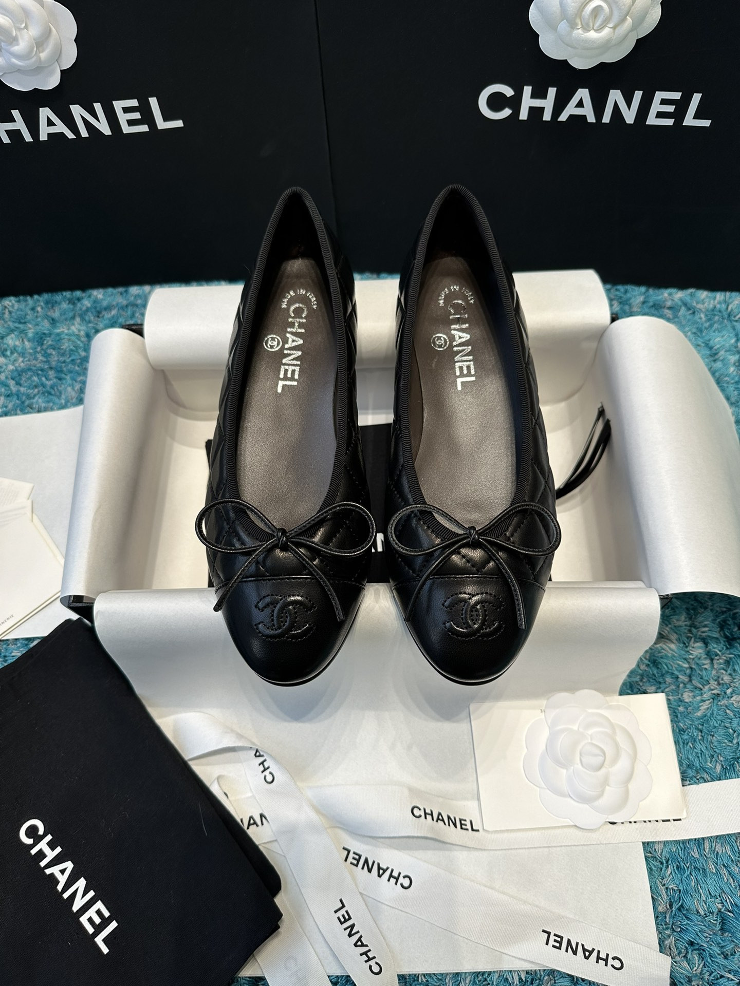 UA CHANEL BALLET FLATS