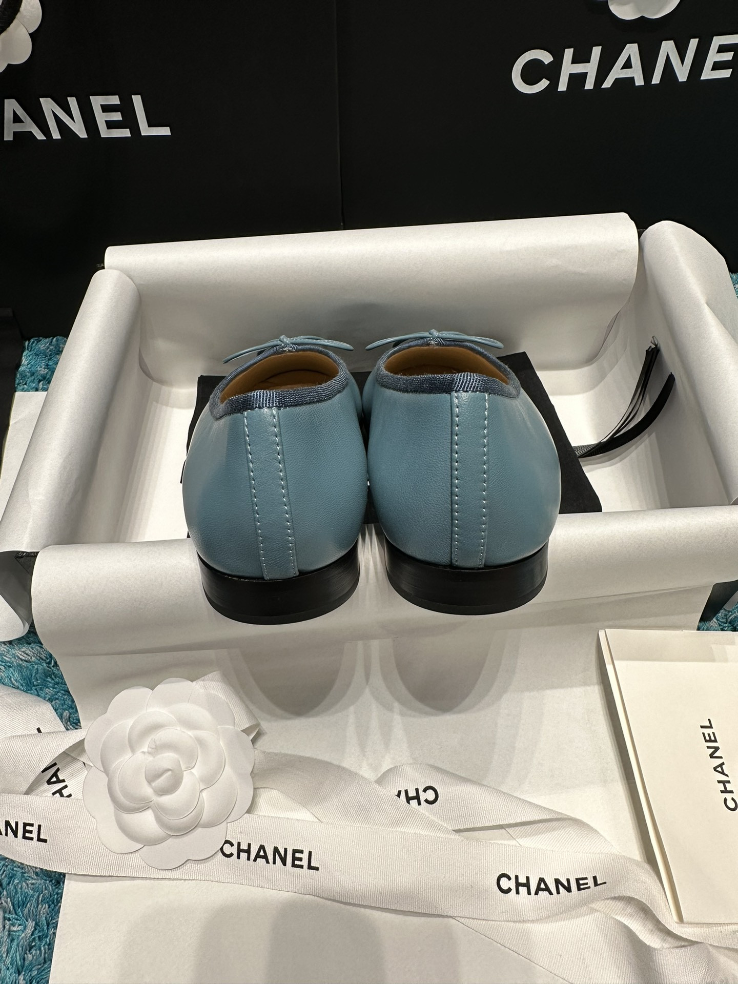UA CHANEL BALLET FLATS