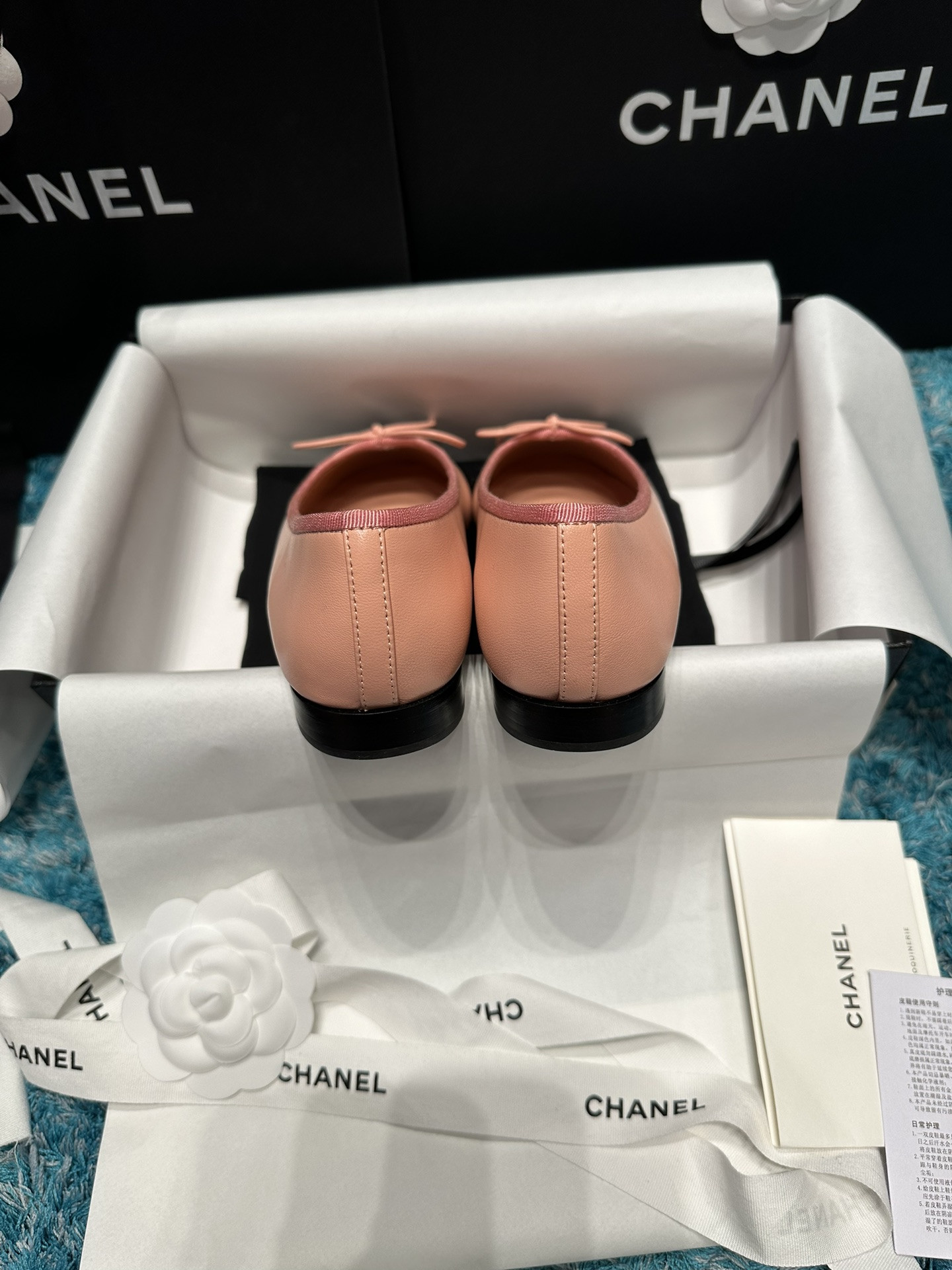 UA CHANEL BALLET FLATS