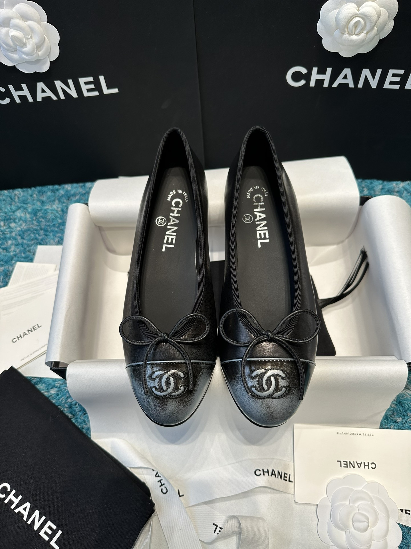 UA CHANEL BALLET FLATS