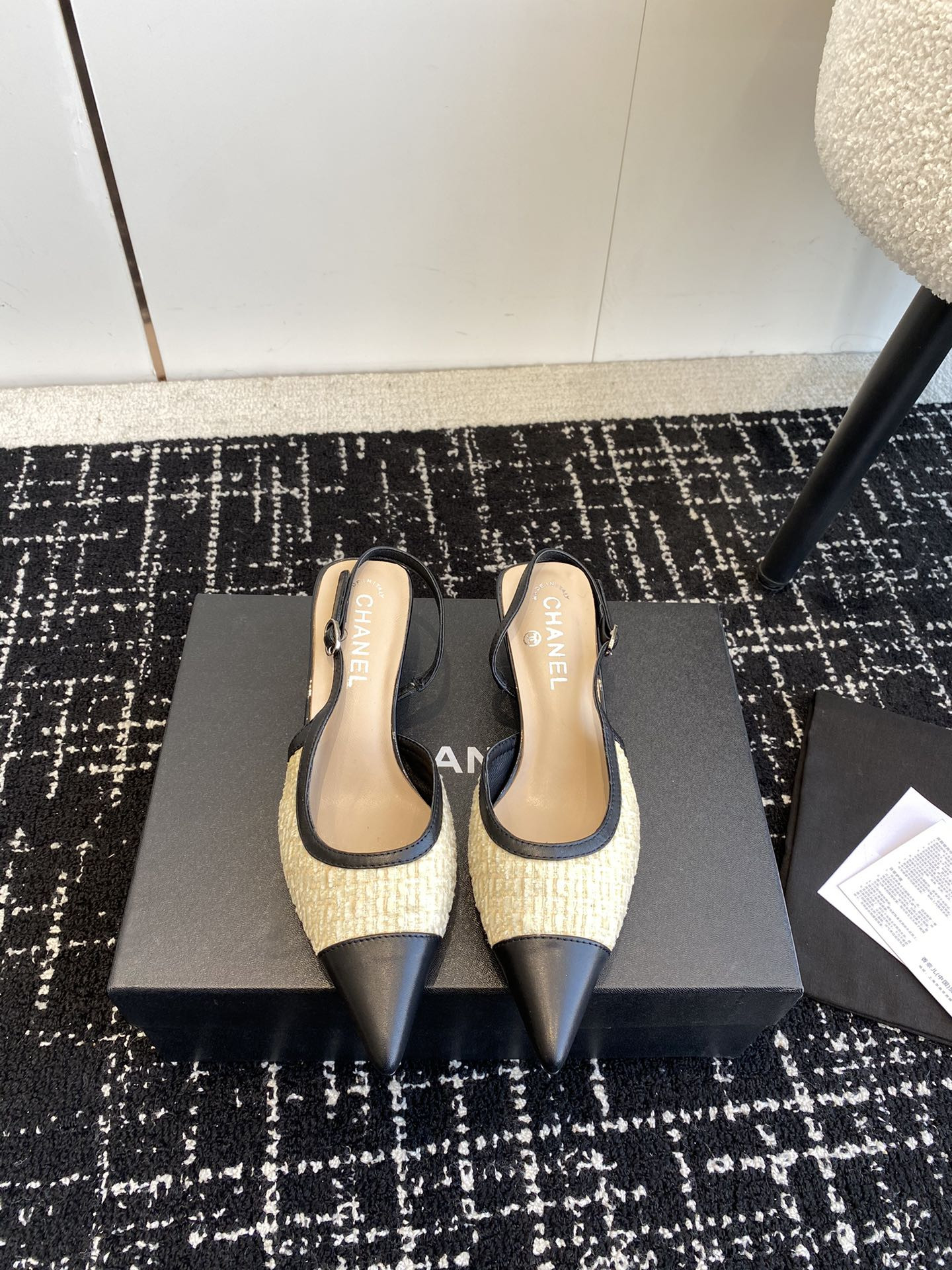 UA CHANEL SLINGBACKS