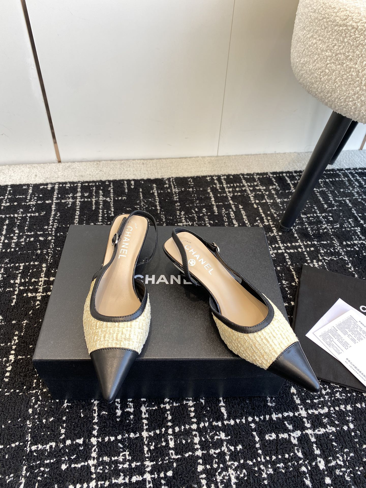 UA CHANEL SLINGBACKS