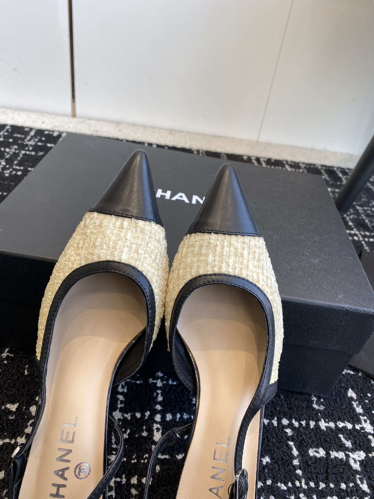 UA CHANEL SLINGBACKS