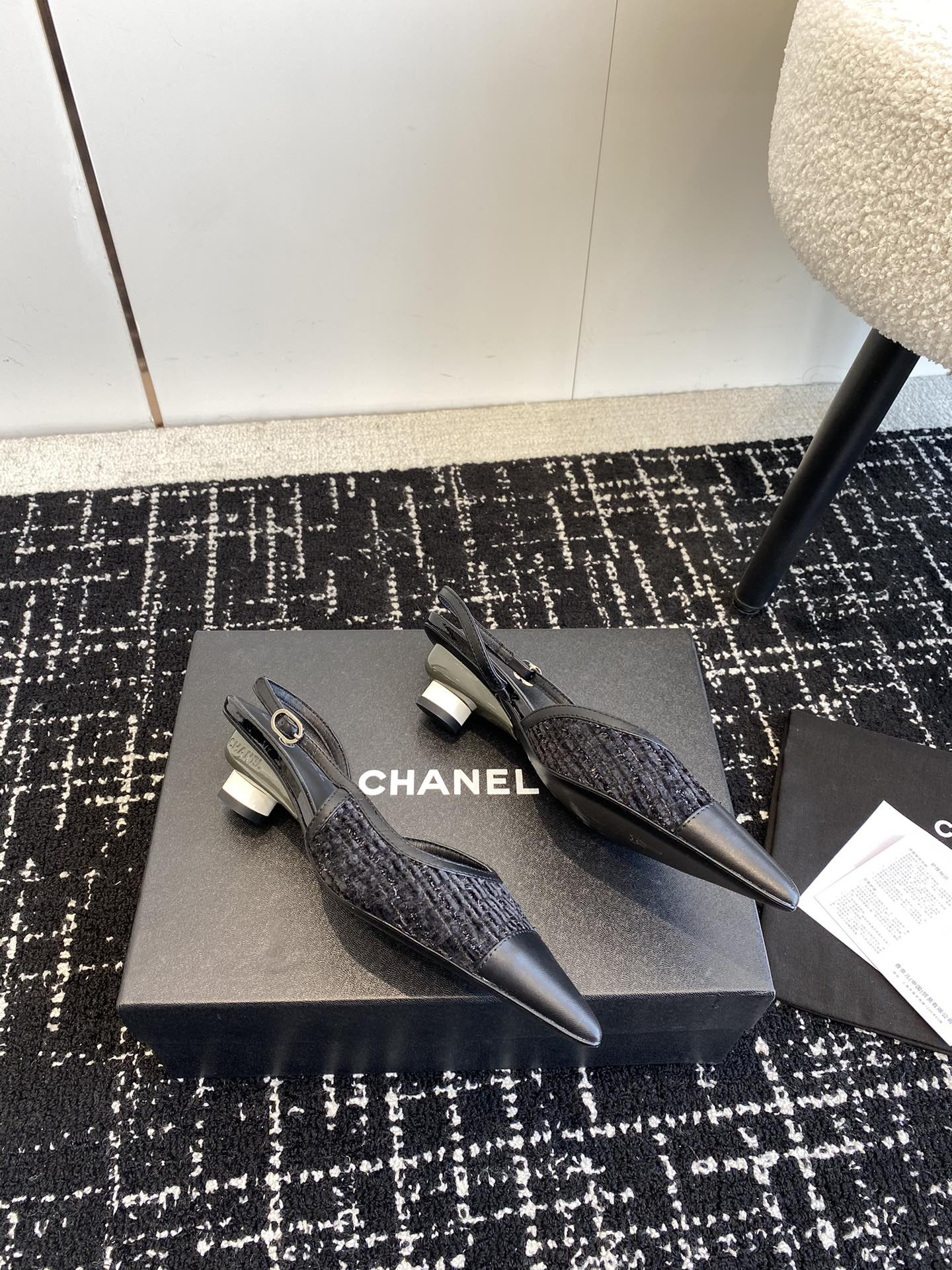 UA CHANEL SLINGBACKS