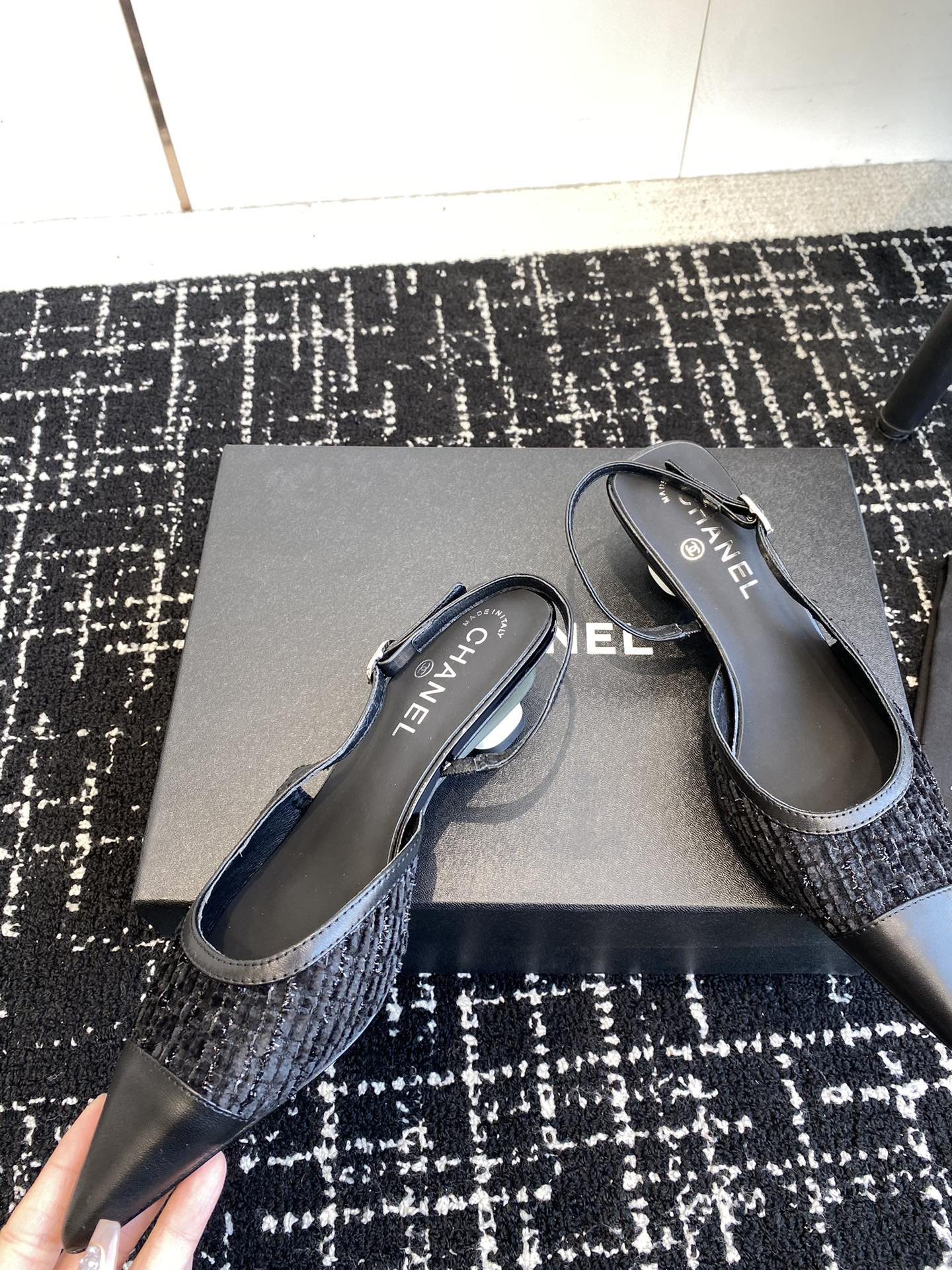 UA CHANEL SLINGBACKS